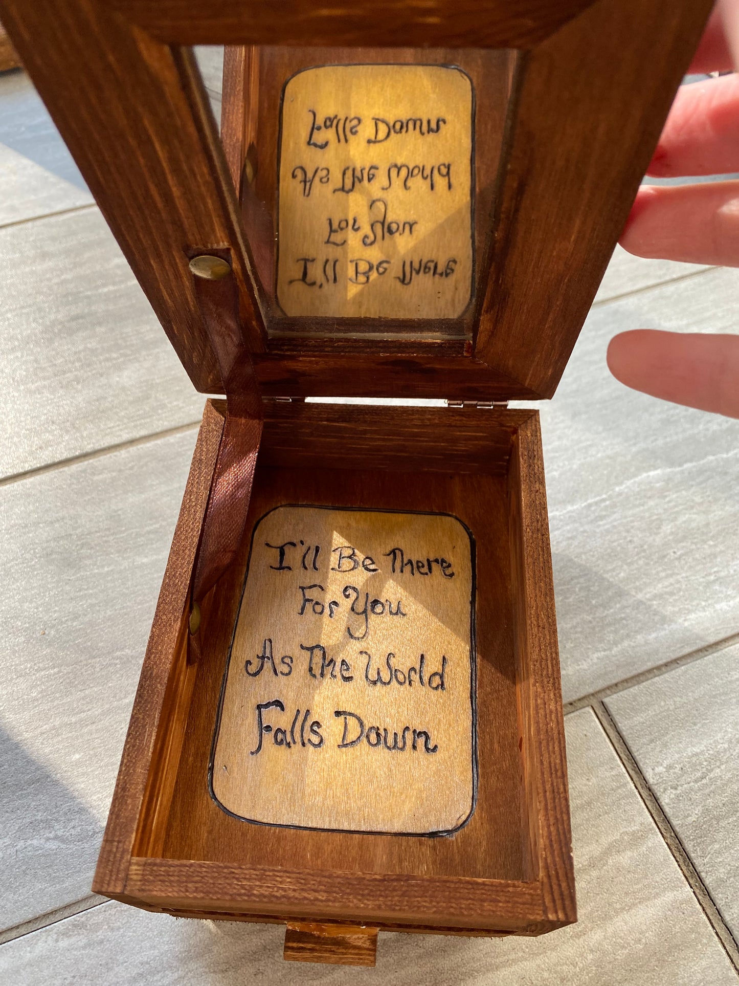 Jim Henson As the World Falls Down Labyrinth Music Box