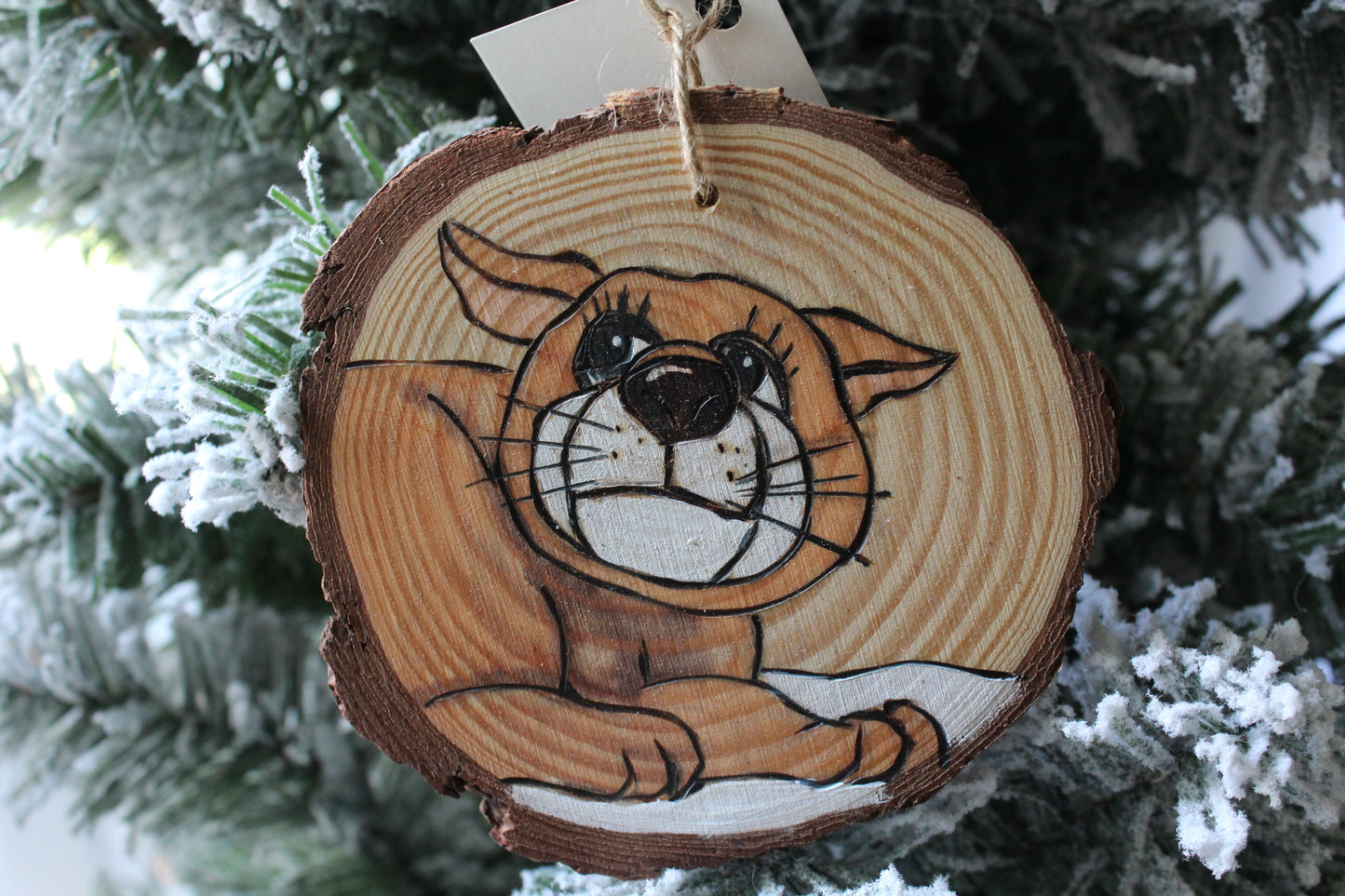 Lioness Shiegra The Life and Adeventures of Santa Claus Ornament