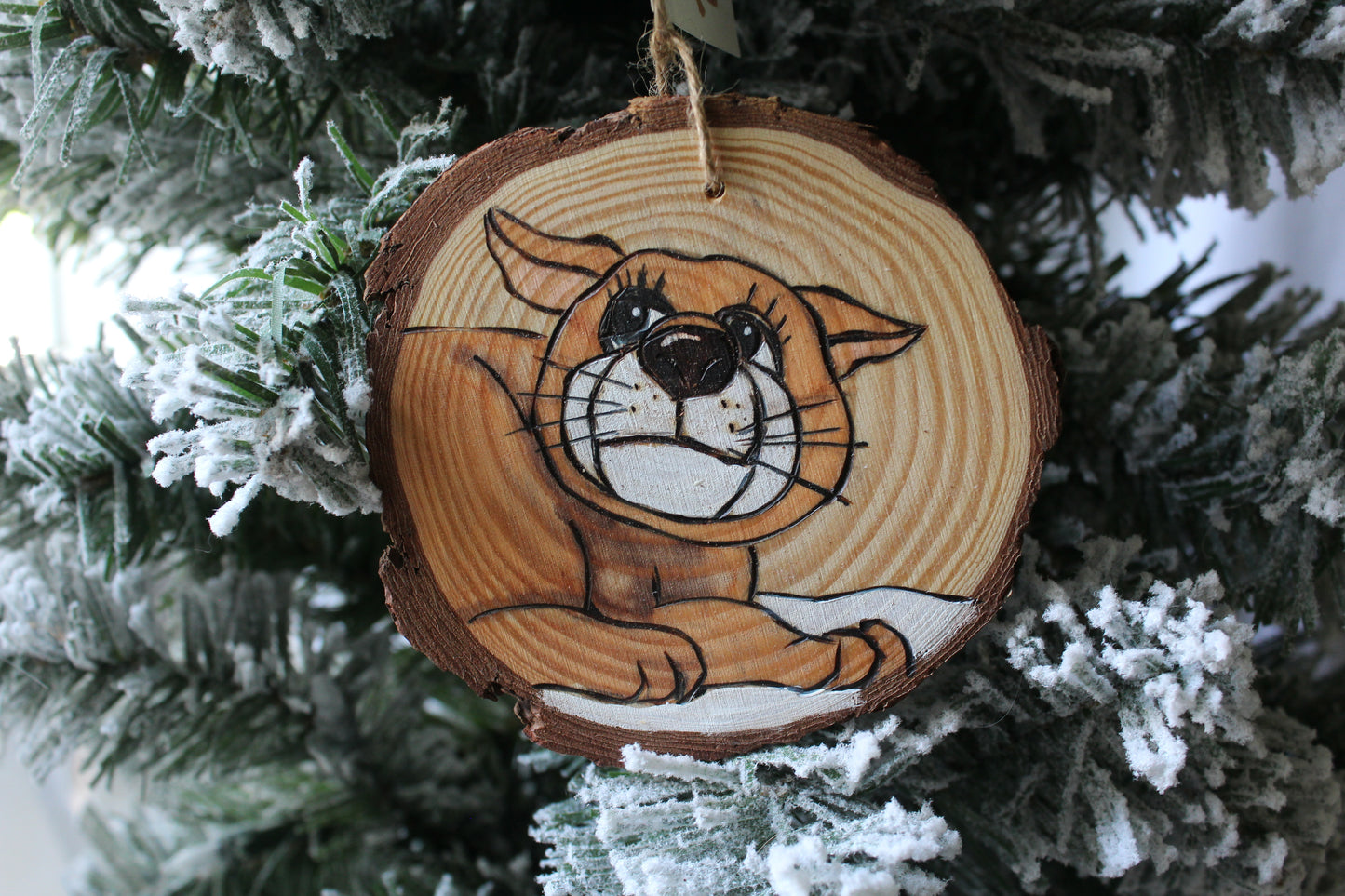 Lioness Shiegra The Life and Adeventures of Santa Claus Ornament