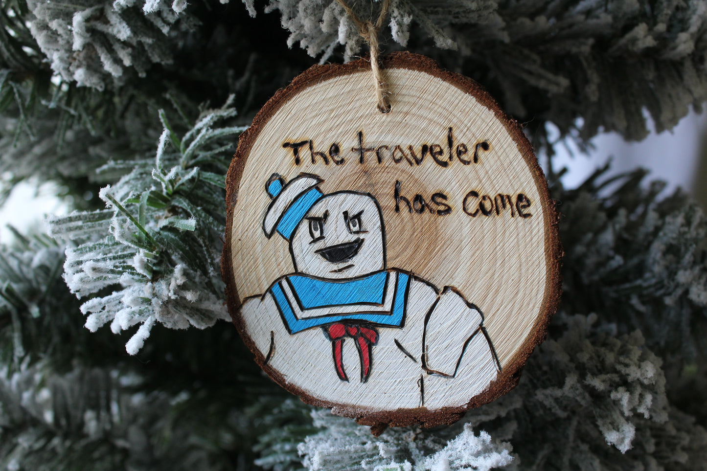 Ghostbusters Stay Puft Marshmallow Man Christmas Ornament