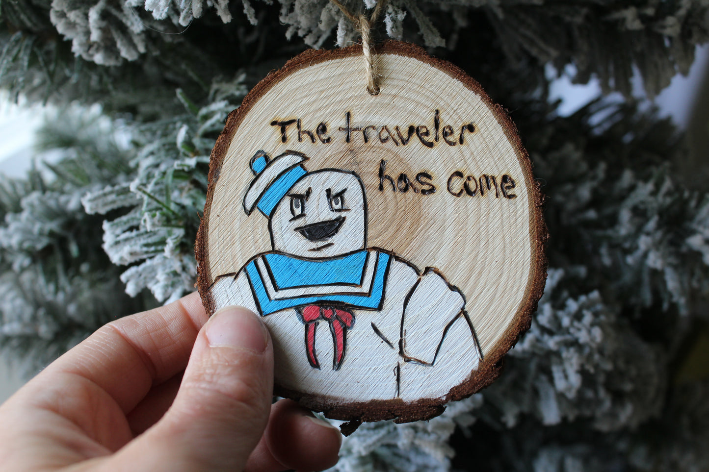 Ghostbusters Stay Puft Marshmallow Man Christmas Ornament