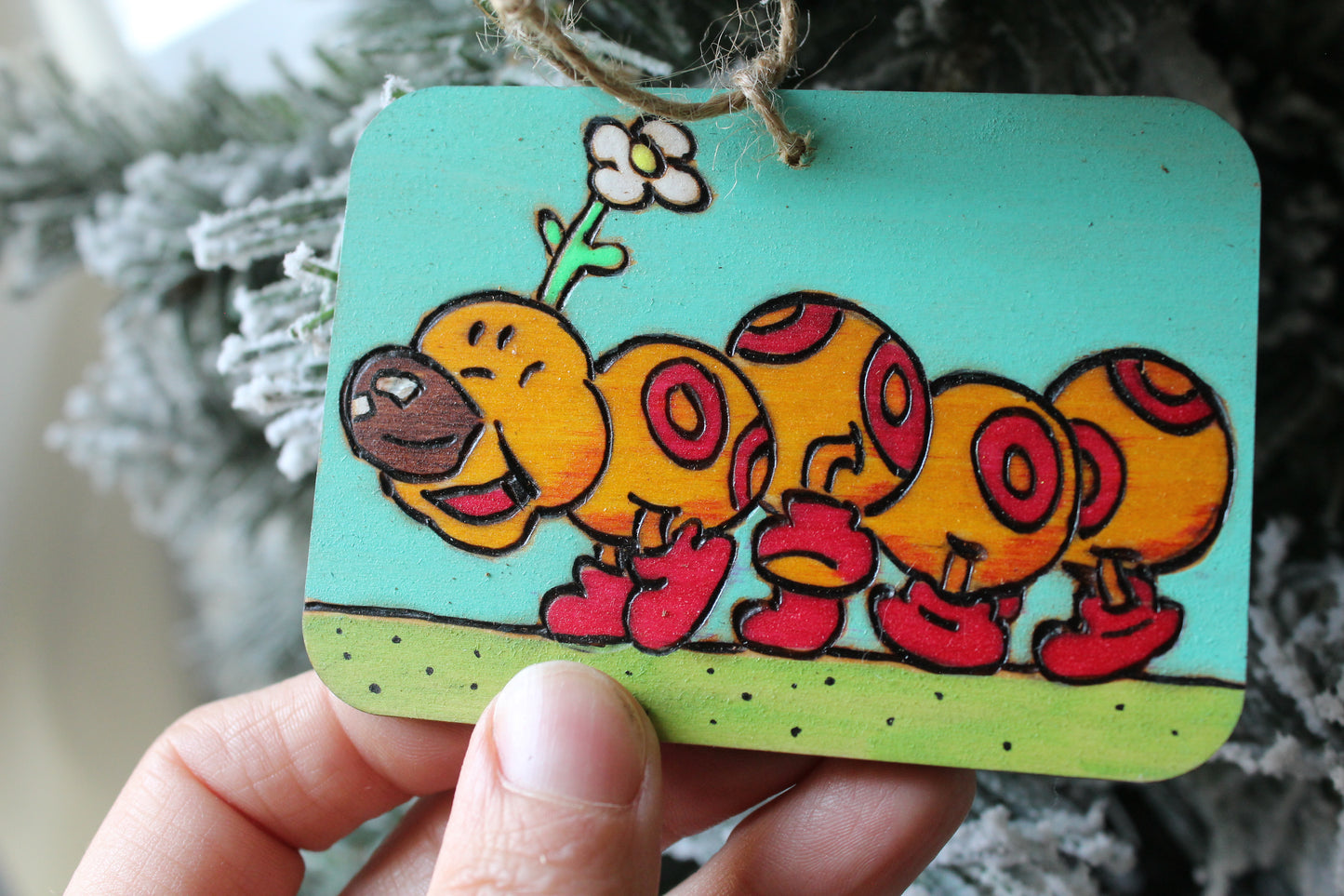 Super Mario World Wiggler Caterpillar Ornament Nintendo