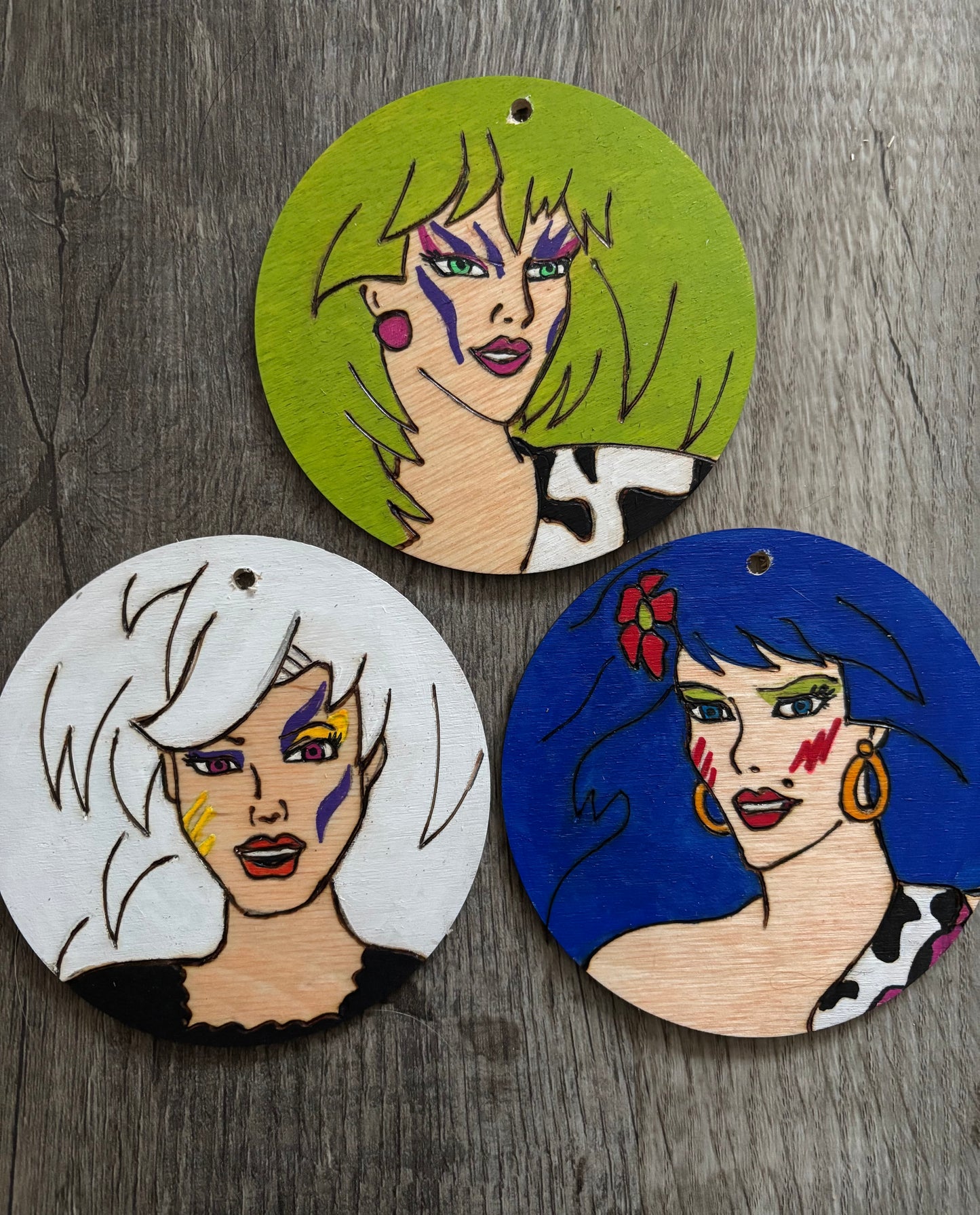 Jem The Misfits Ornament Set