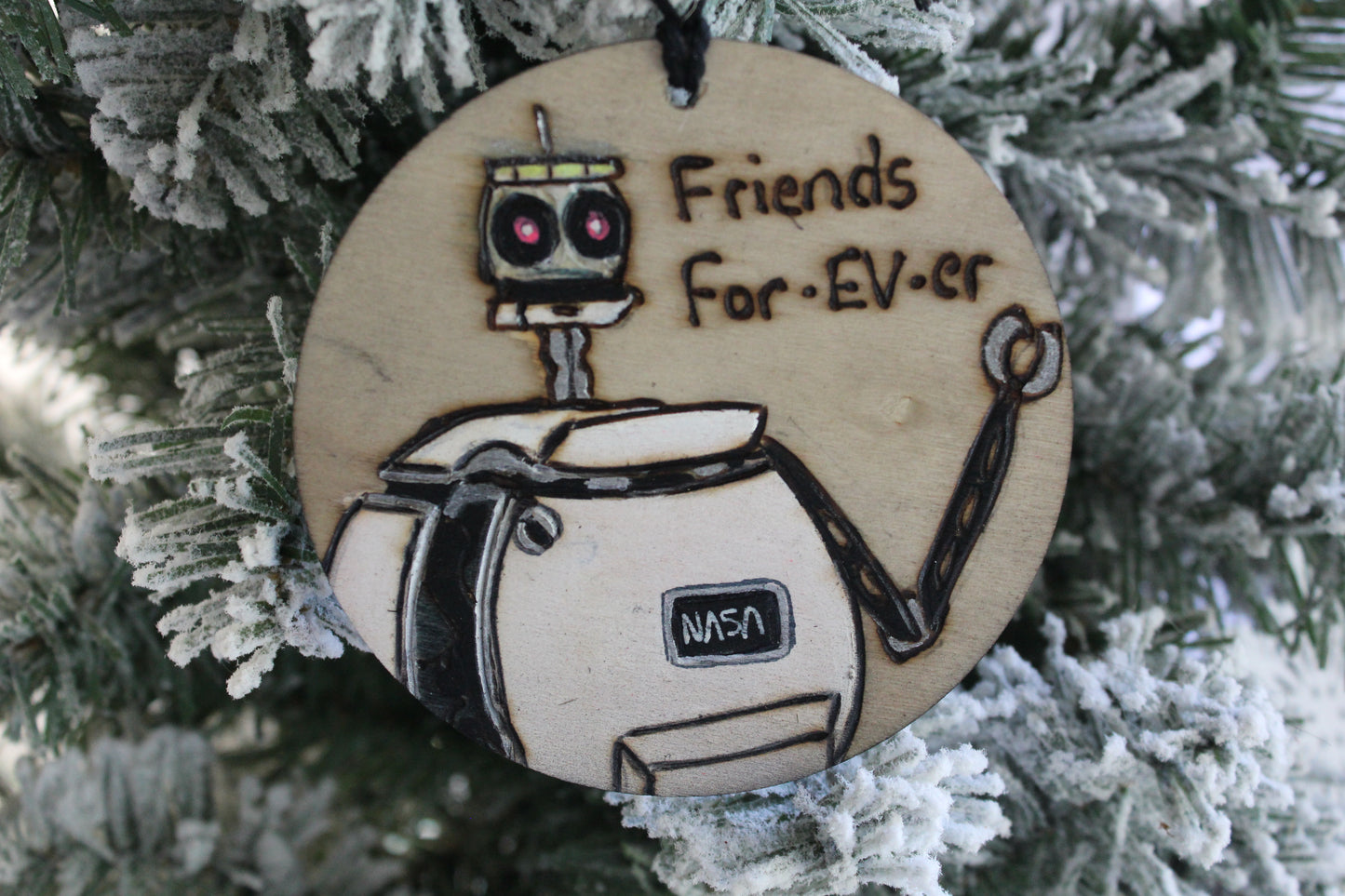 Space Camp Jinx Robot Ornament 1980s Friends Forever