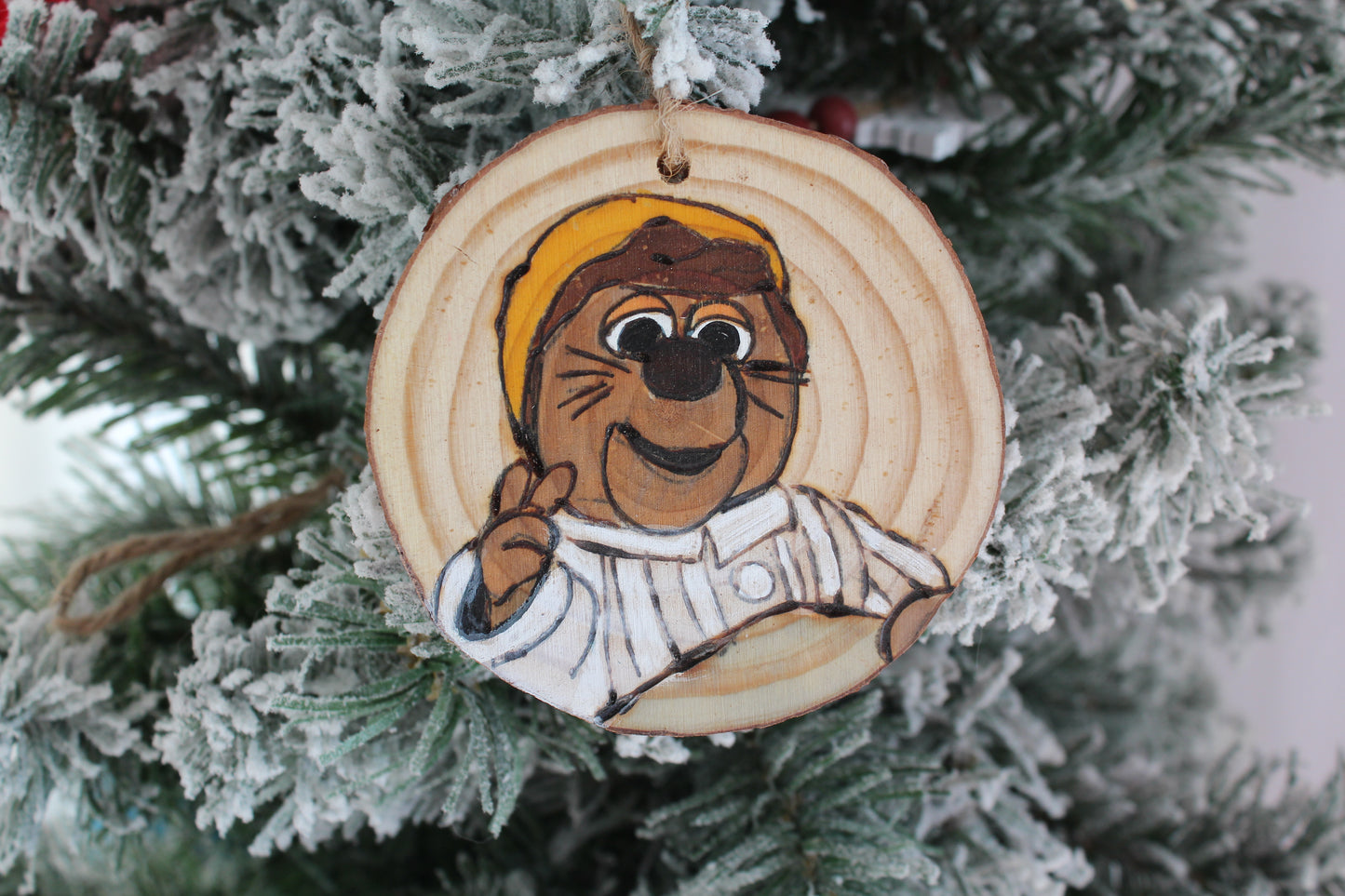 Jack Frost and Pardon Me Pete Christmas Ornament Set Rankin Bass