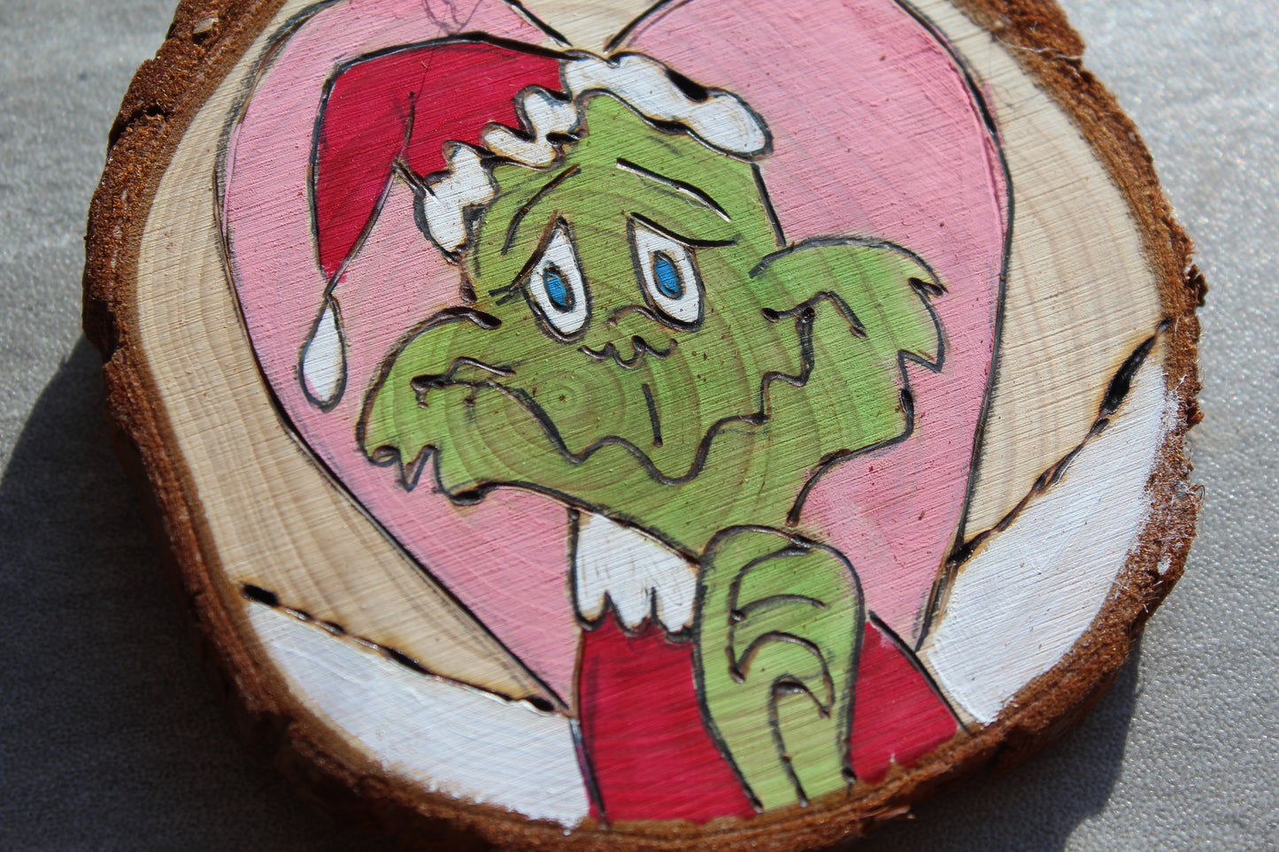 How the Grinch Stole Christmas Heart Christmas Ornament Classic Movie