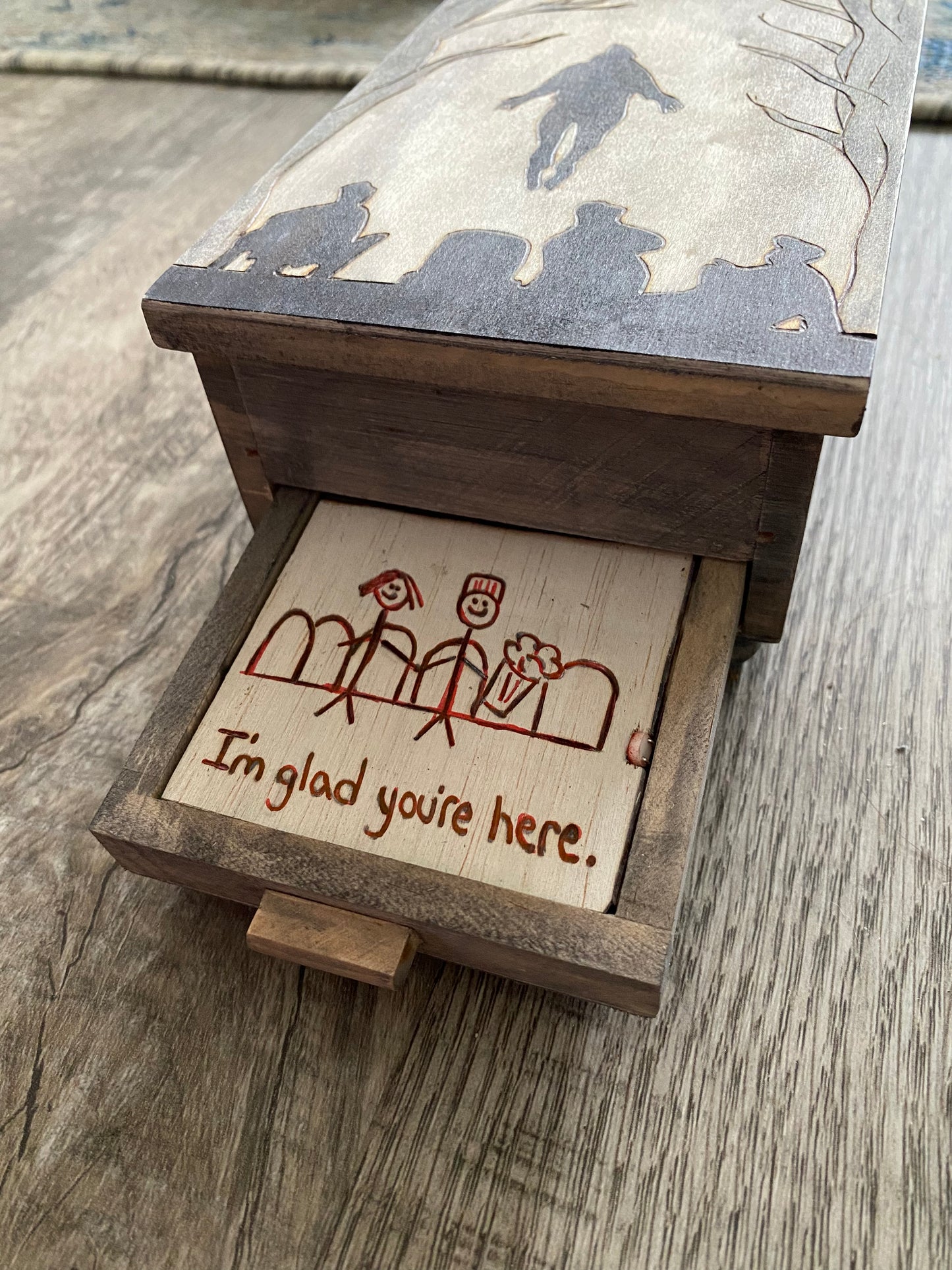 Stranger Things Themed Music Box Running Up That Hill