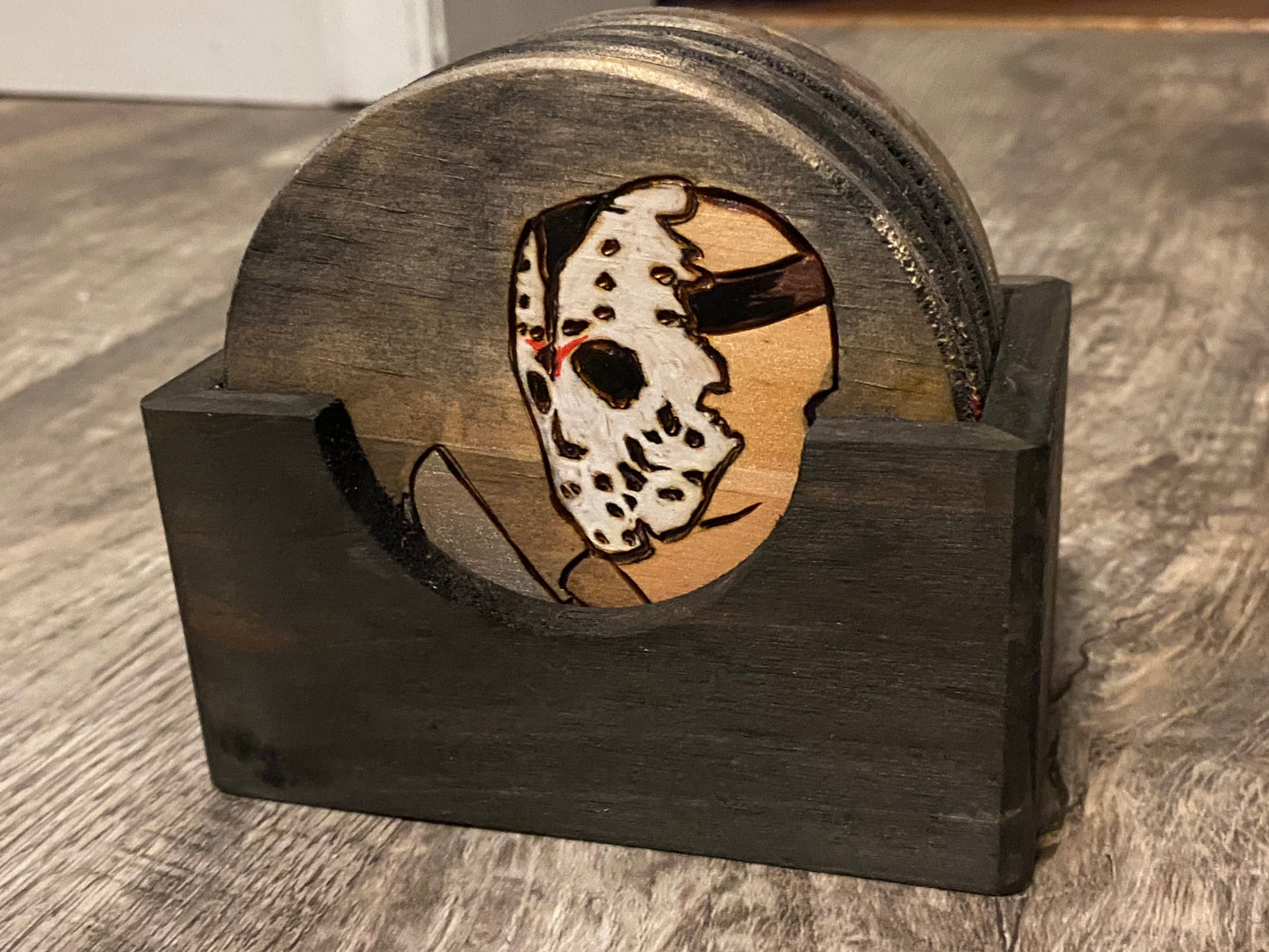 Horror Movie Villain Coaster Set