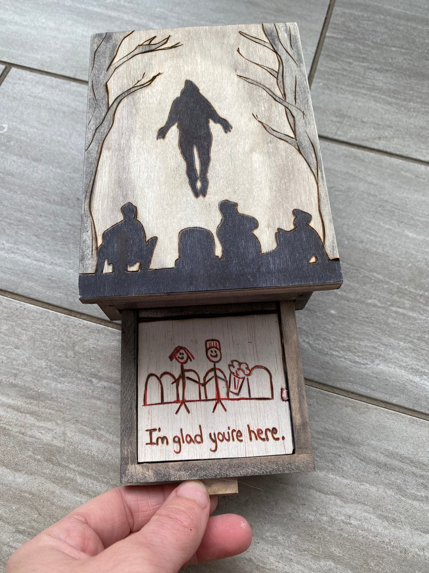 Stranger Things Themed Music Box Running Up That Hill
