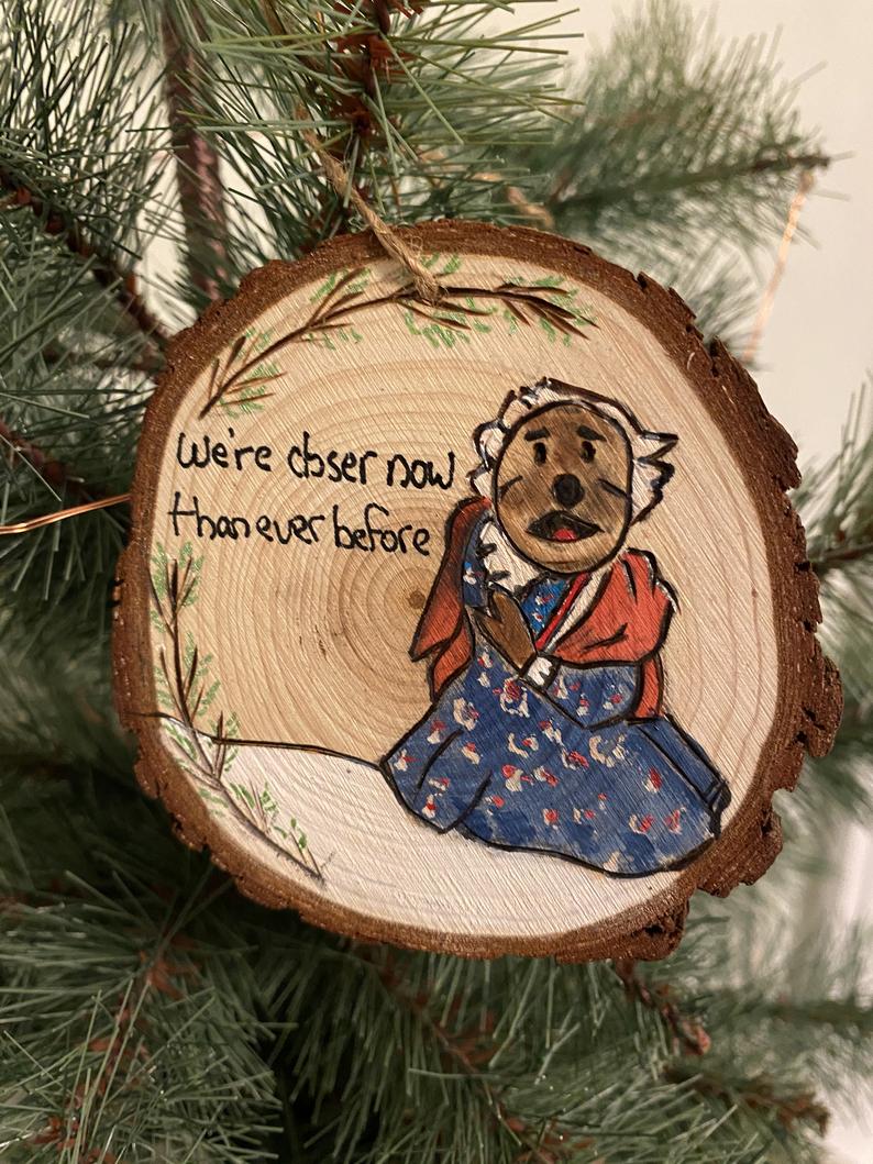 Emmet and Ma Otter Jug Band Christmas Ornament