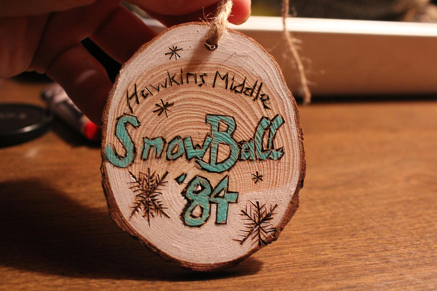 Stranger Things Christmas Ornaments (set of 4)