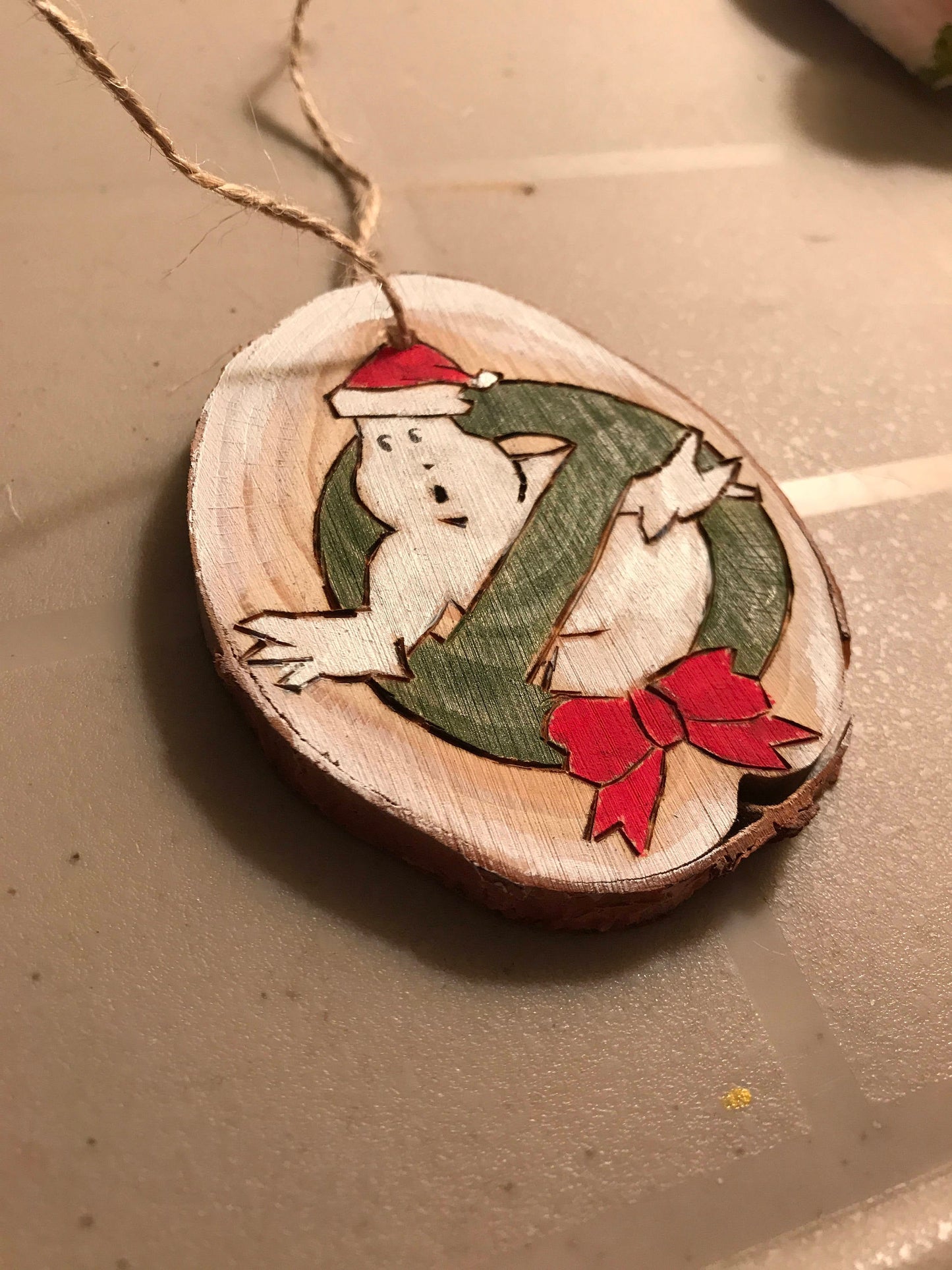 Ghostbusters christmas ornament