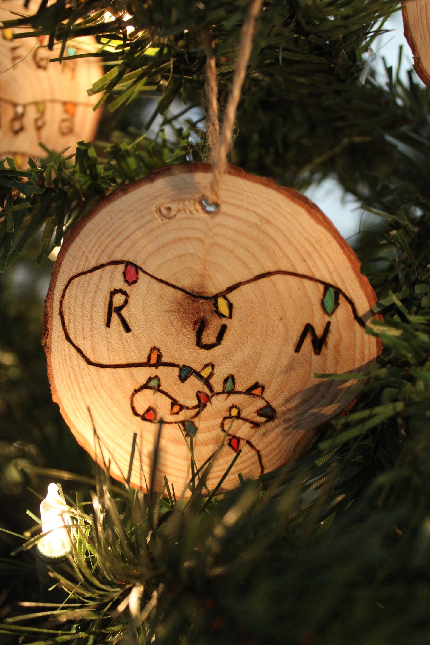 Stranger Things Christmas Ornaments (set of 4)