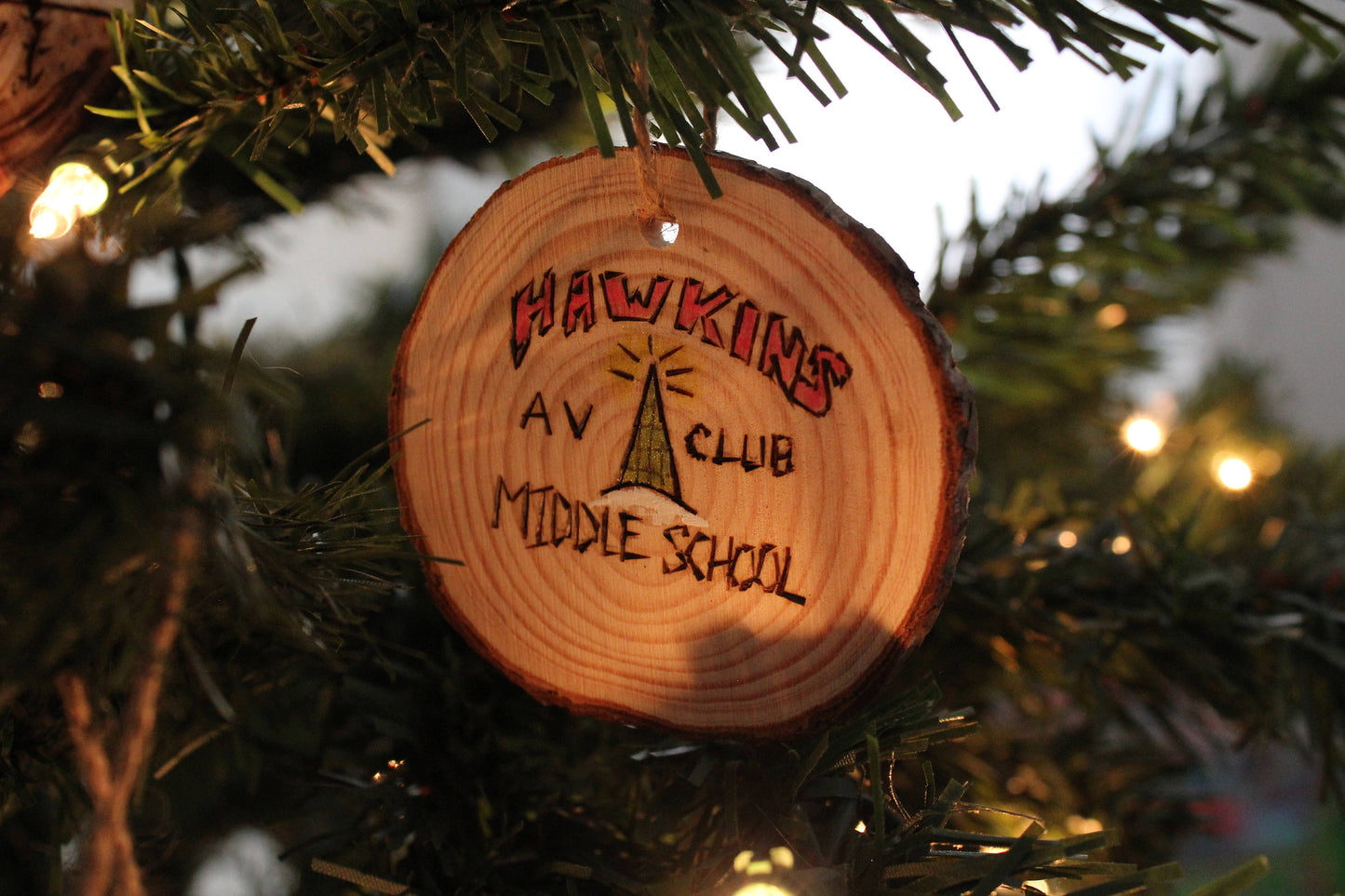 Stranger Things Christmas Ornaments (set of 4)