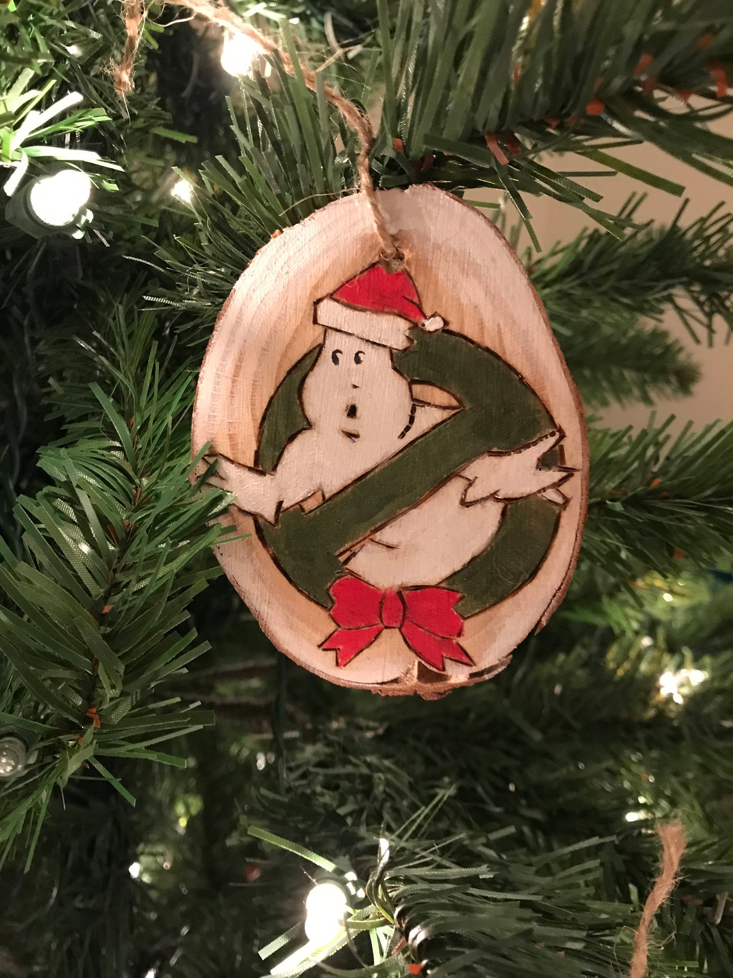 Ghostbusters christmas ornament