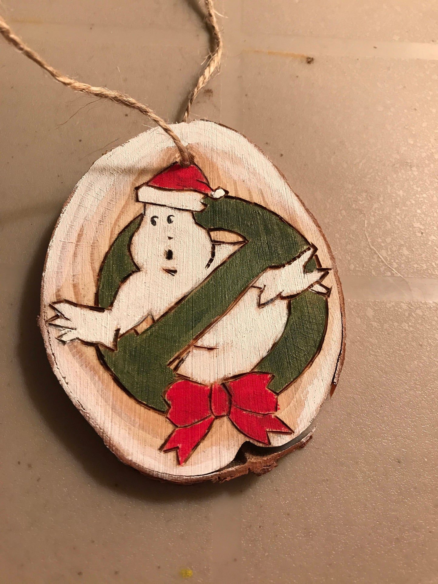 Ghostbusters christmas ornament