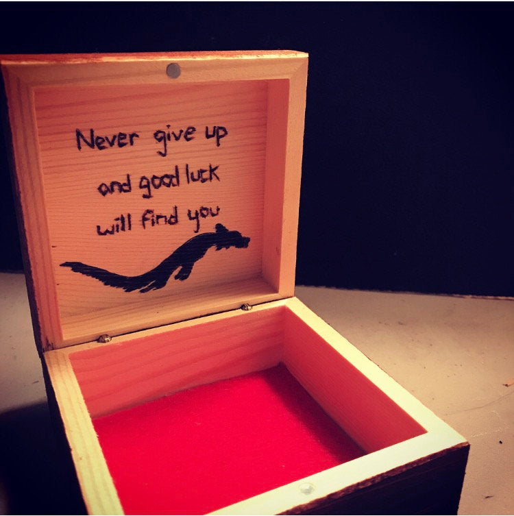 Neverending Story Auryn Falcor Box
