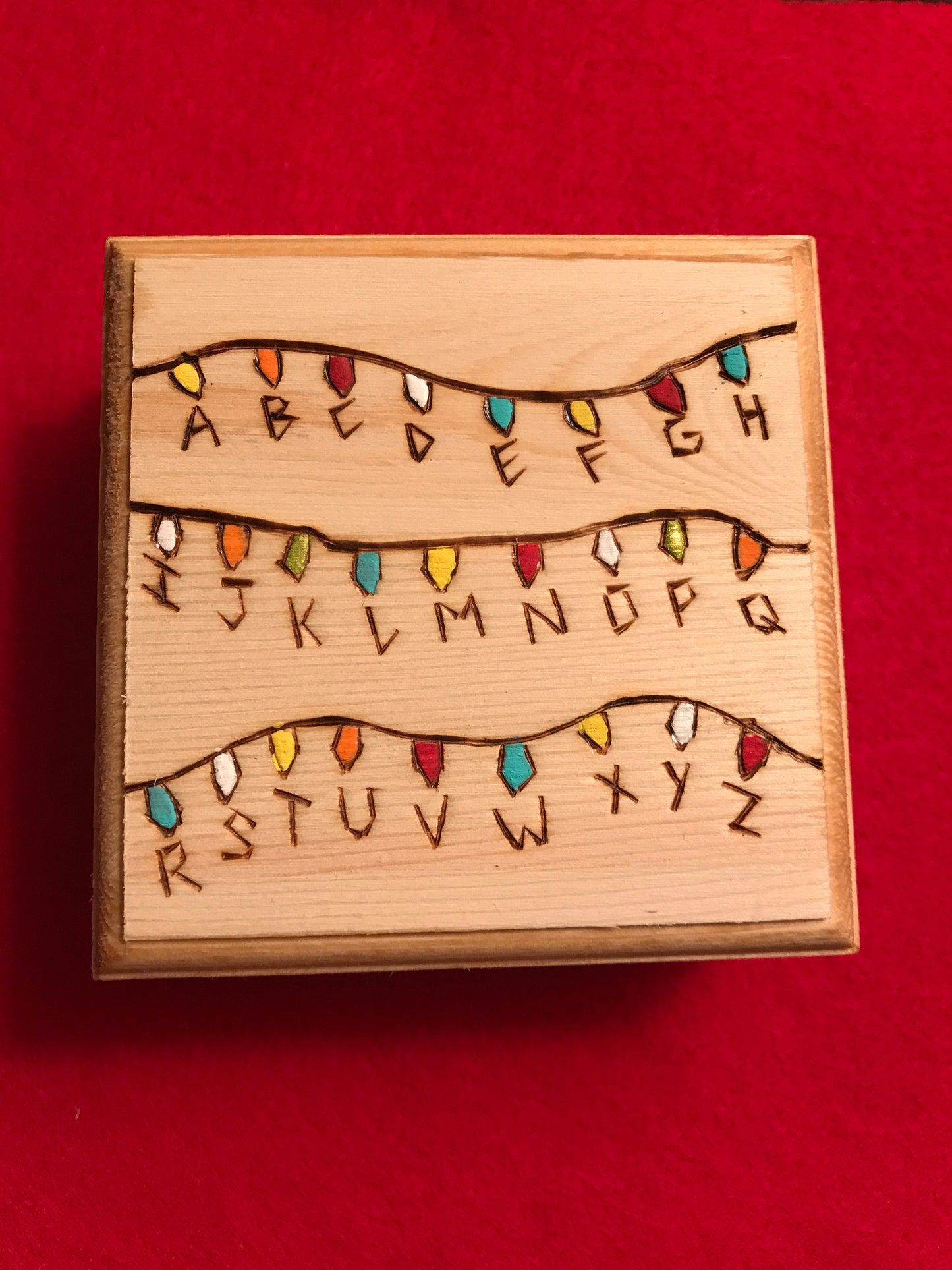 Stranger Things Lights Box keepsake jewelry gift