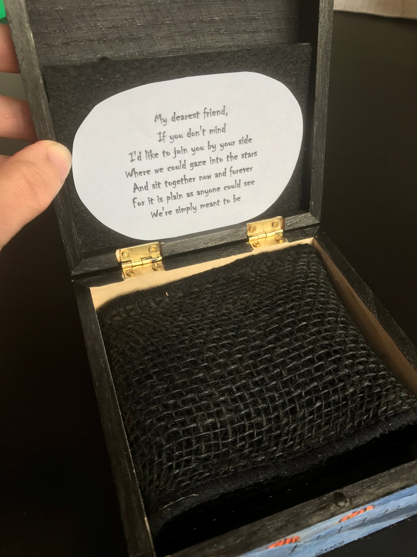 Nightmare Before Christmas Jack and Sally Music Box plays Sally's Song