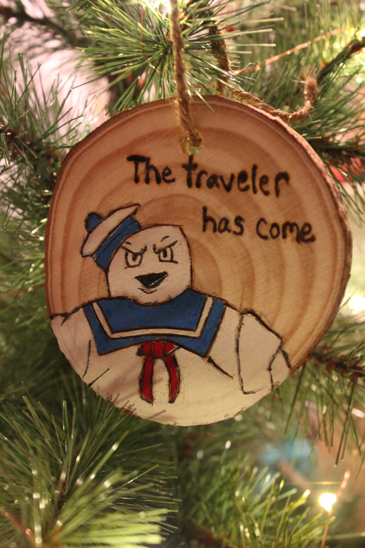 Ghostbusters Stay Puft Marshmallow Man Christmas Ornament