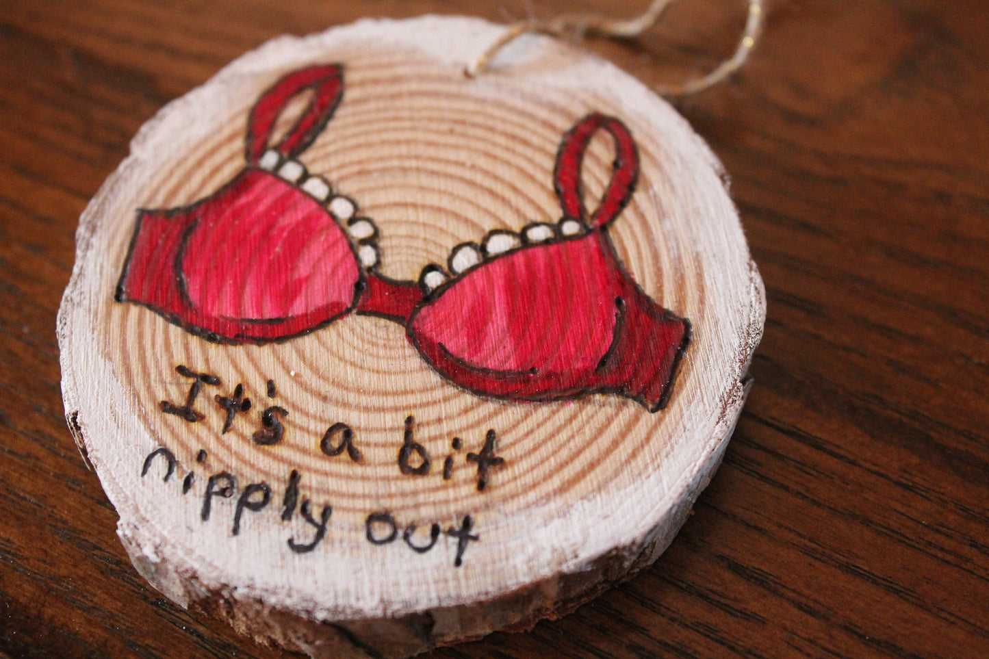 Christmas Vacation It's Bit Nipply out ornament