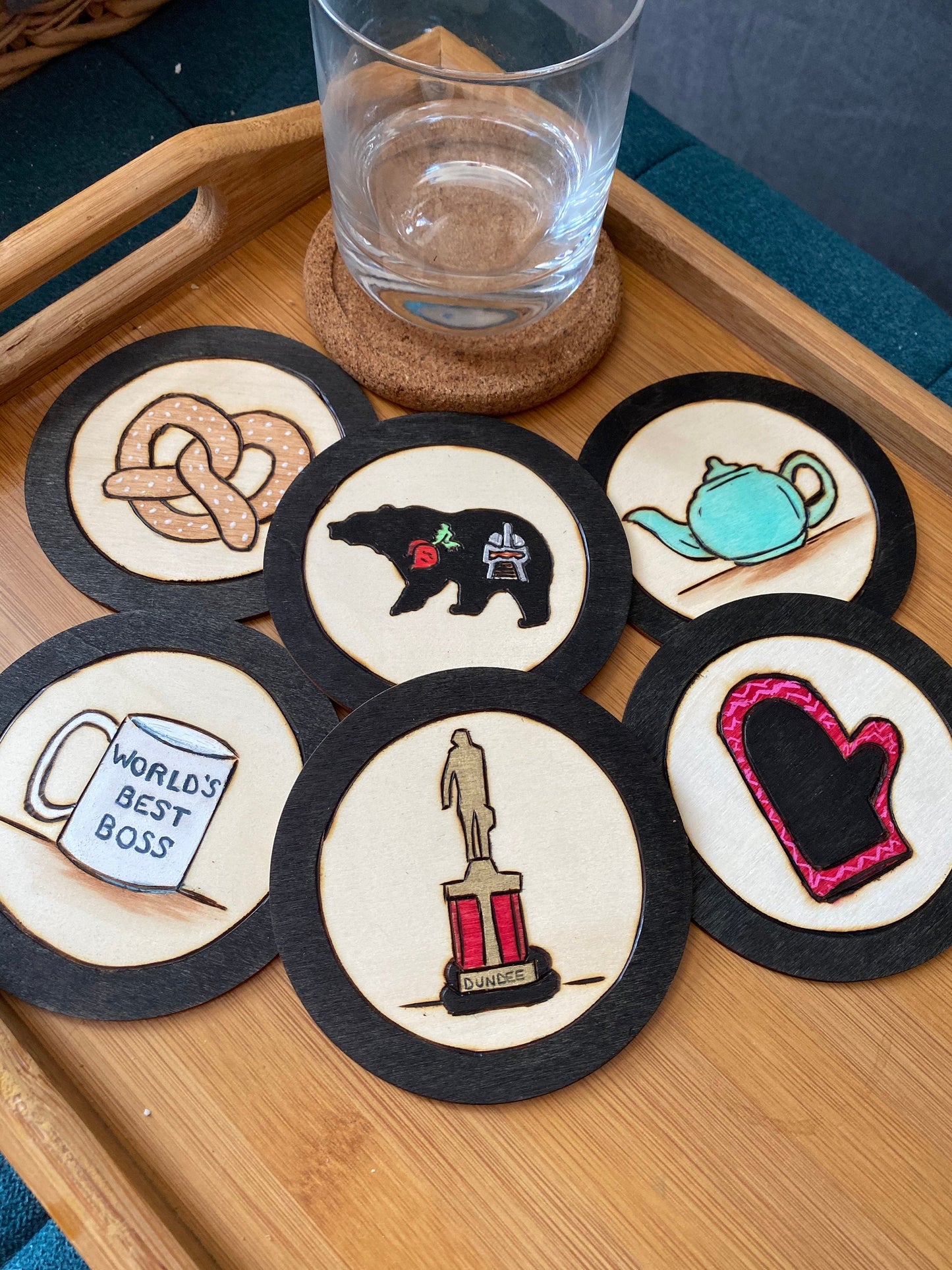 The Office Coaster Set