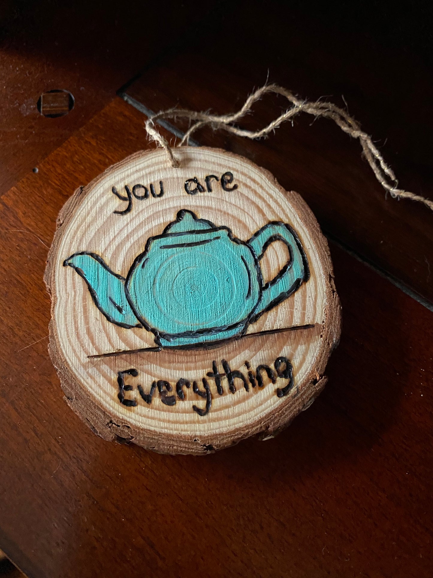 The Office teapot ornament Jim and Pam Christmas anniversary