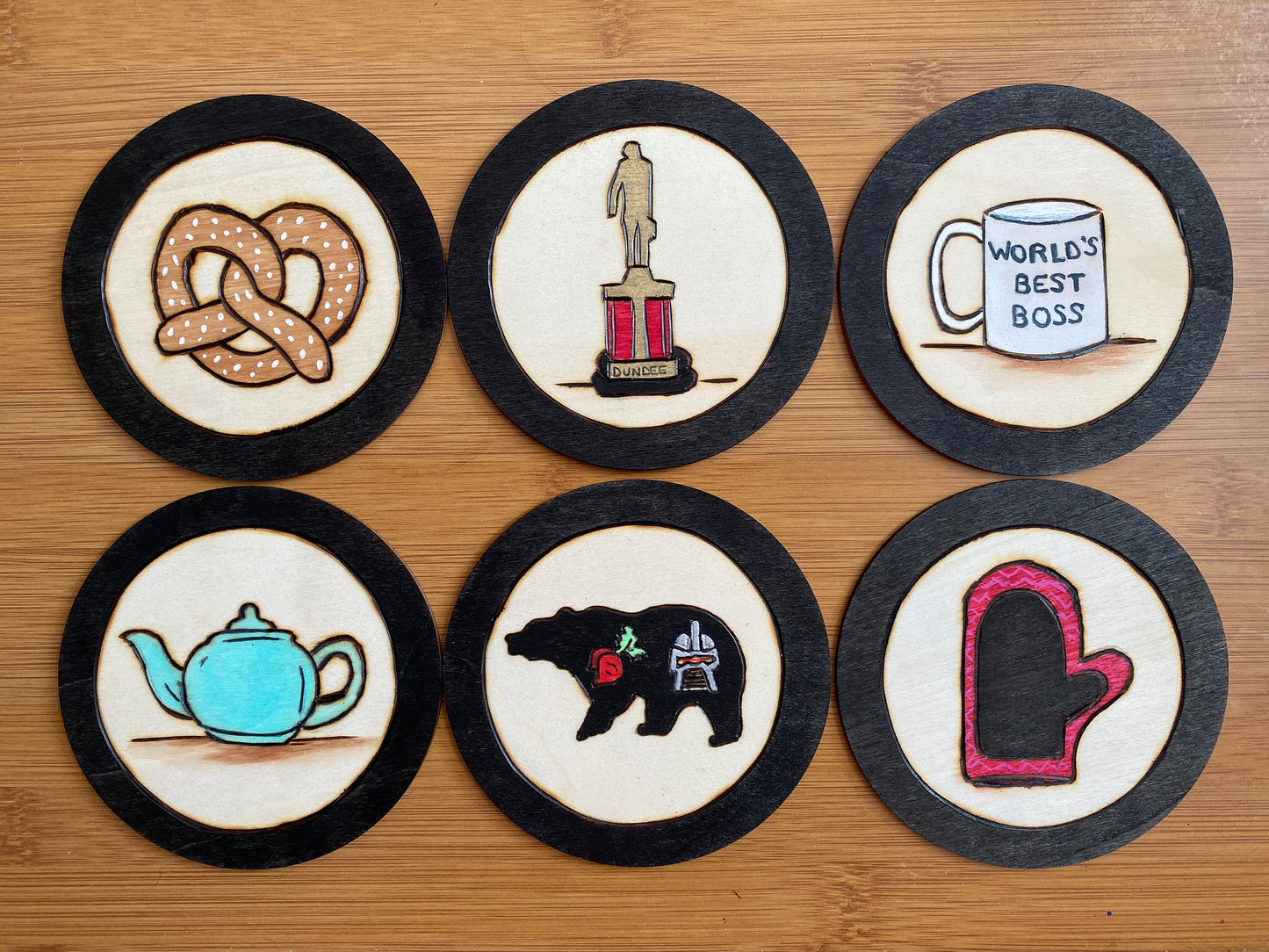 The Office Coaster Set