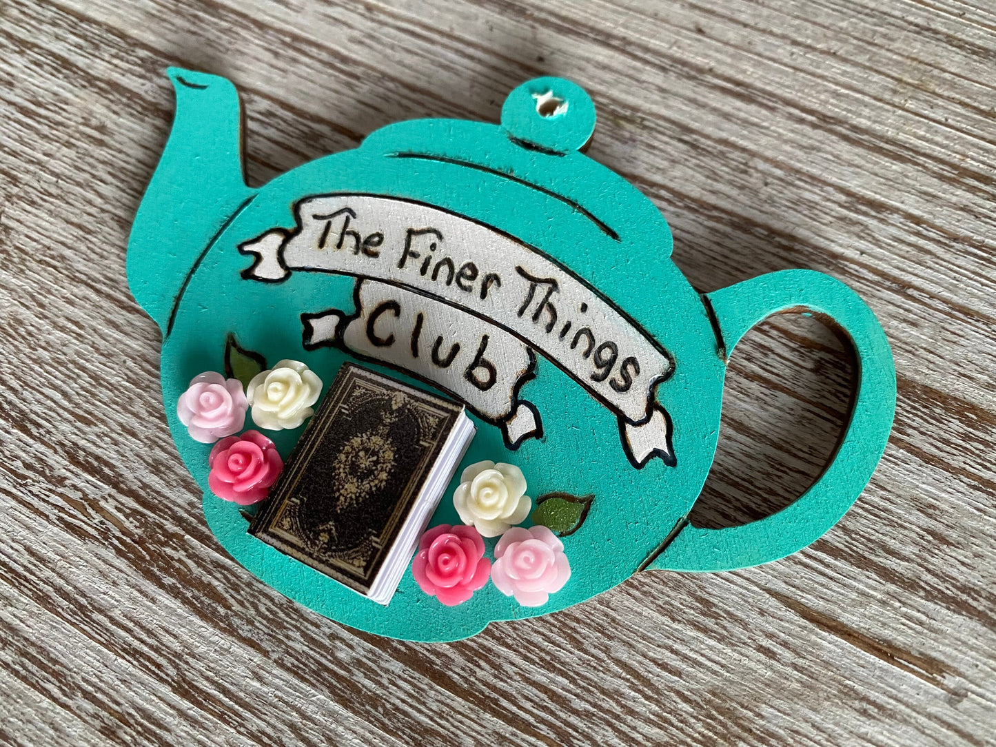 The Office Finer Things Club Teapot Ornamnet magnet