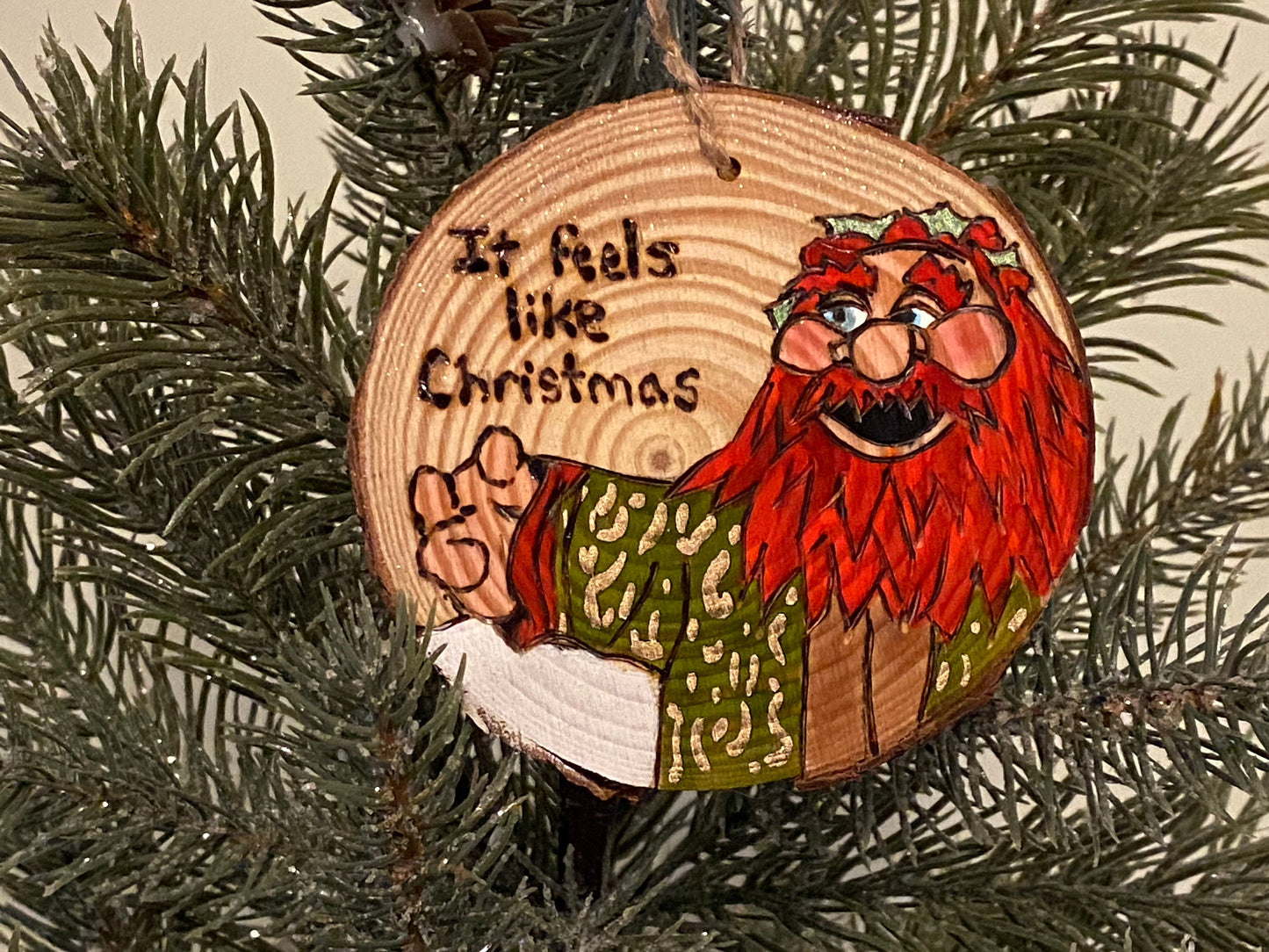 Jim Henson Muppets Christmas Carol Ghost of Christmas Present Ornament