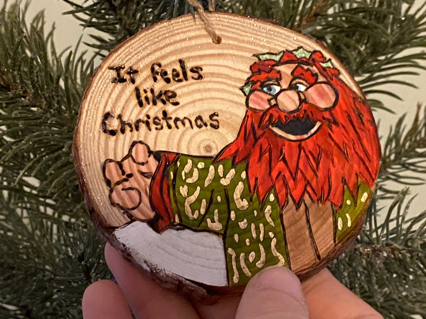 Jim Henson Muppets Christmas Carol Ghost of Christmas Present Ornament