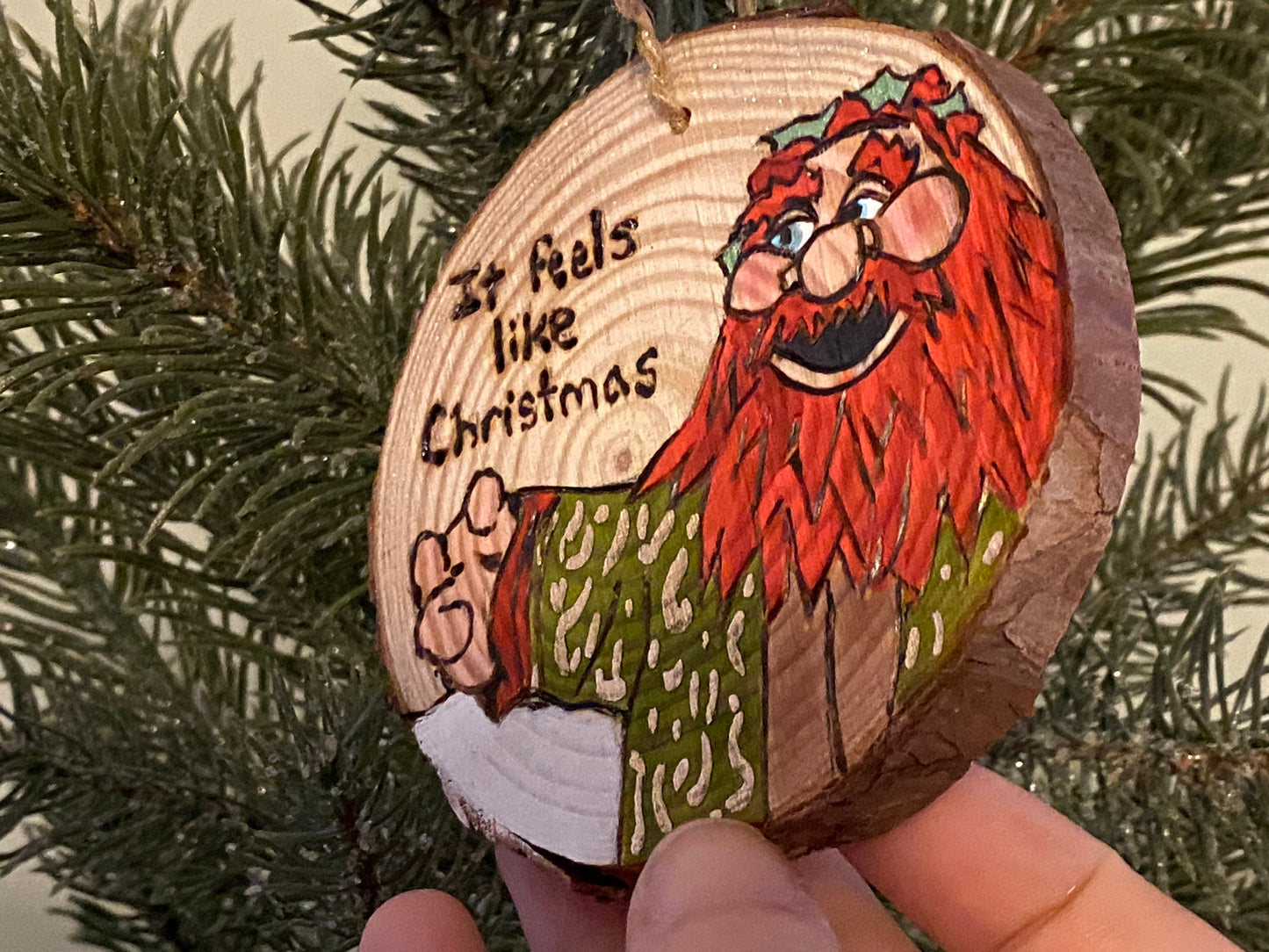 Jim Henson Muppets Christmas Carol Ghost of Christmas Present Ornament