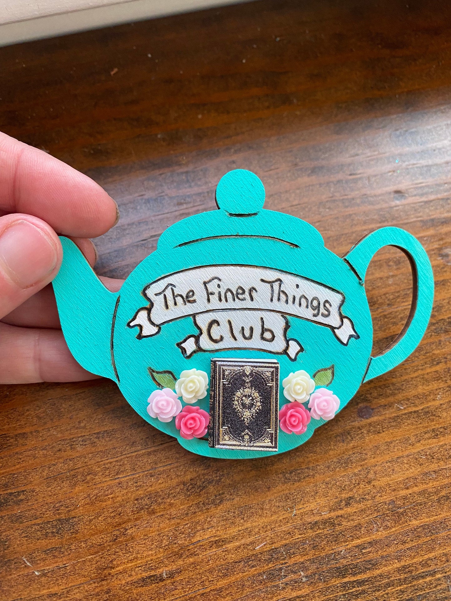 The Office Finer Things Club Teapot Ornamnet magnet