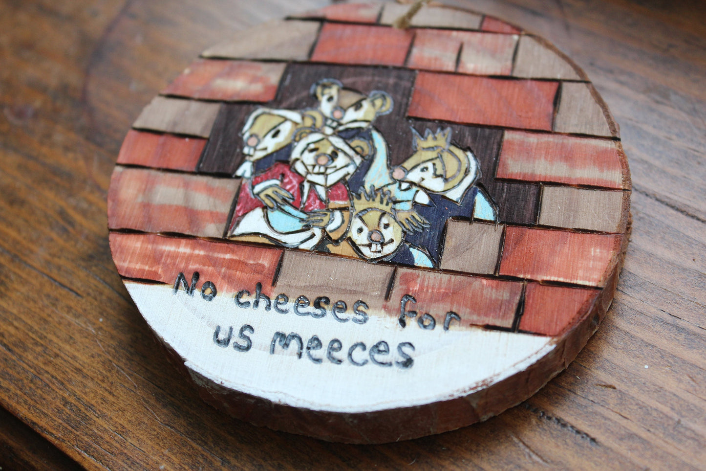 Jim Henson Muppets Christmas Carol No Cheeses for us Meeces ornaments