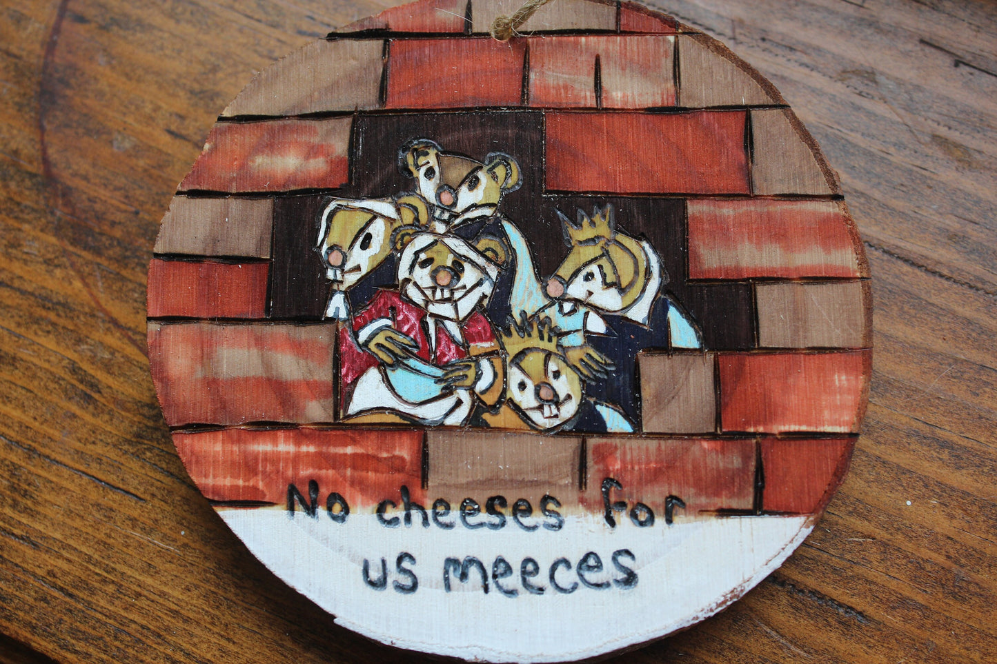 Jim Henson Muppets Christmas Carol No Cheeses for us Meeces ornaments