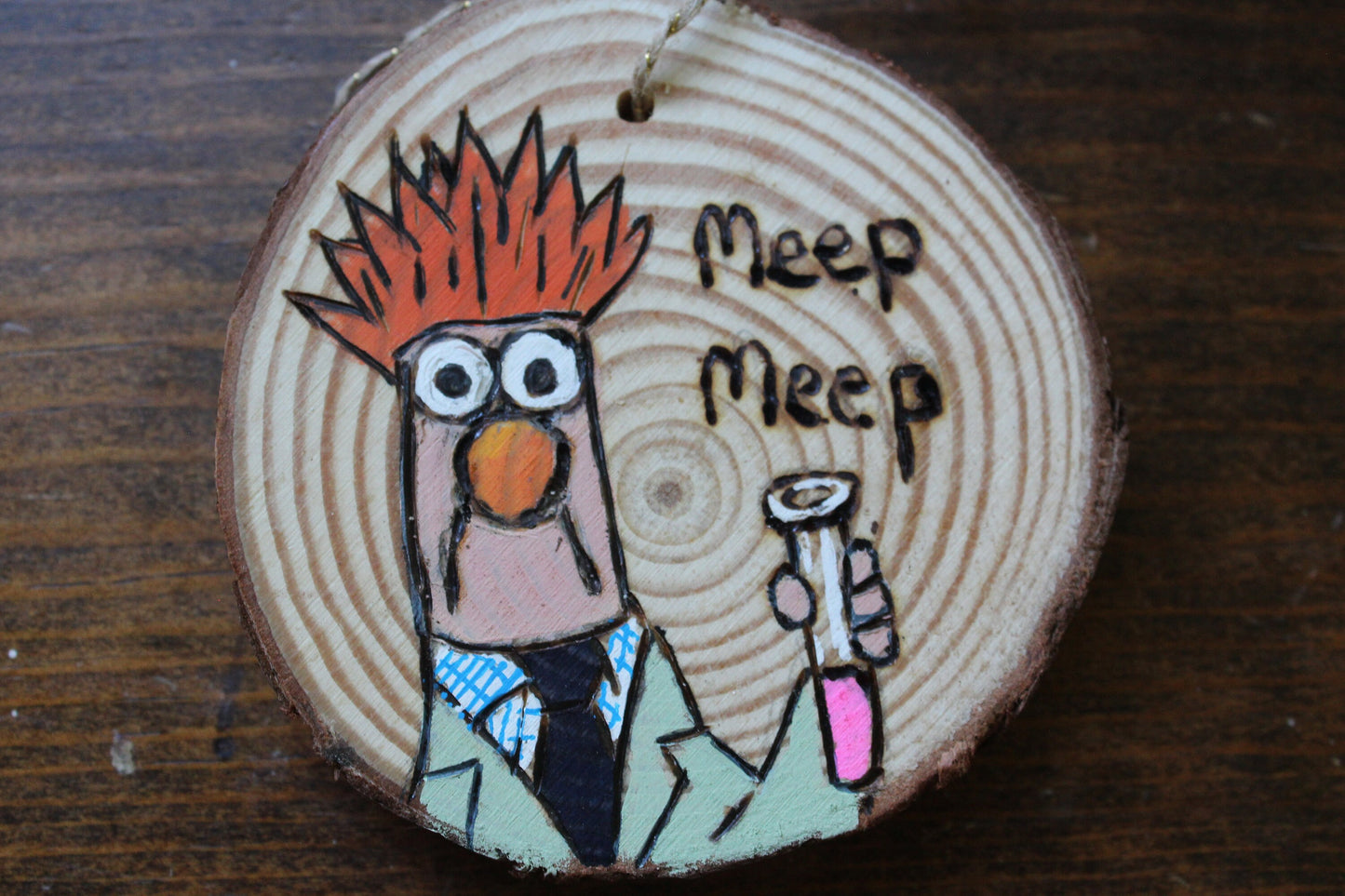 Jim Henson Muppets Beaker and Dr Bunsen Honeydew Ornament set