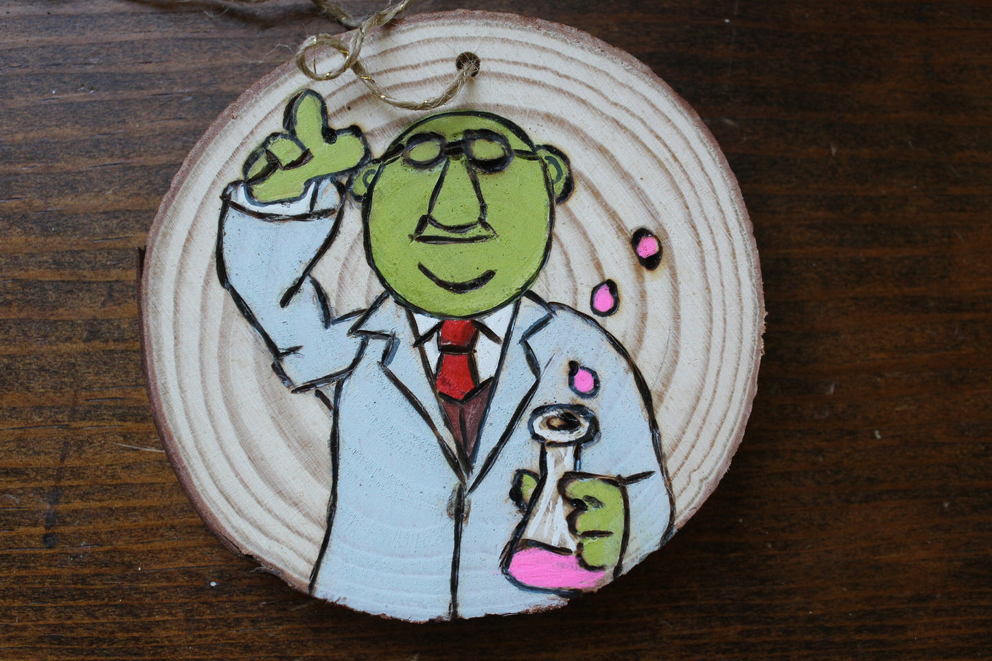 Jim Henson Muppets Beaker and Dr Bunsen Honeydew Ornament set