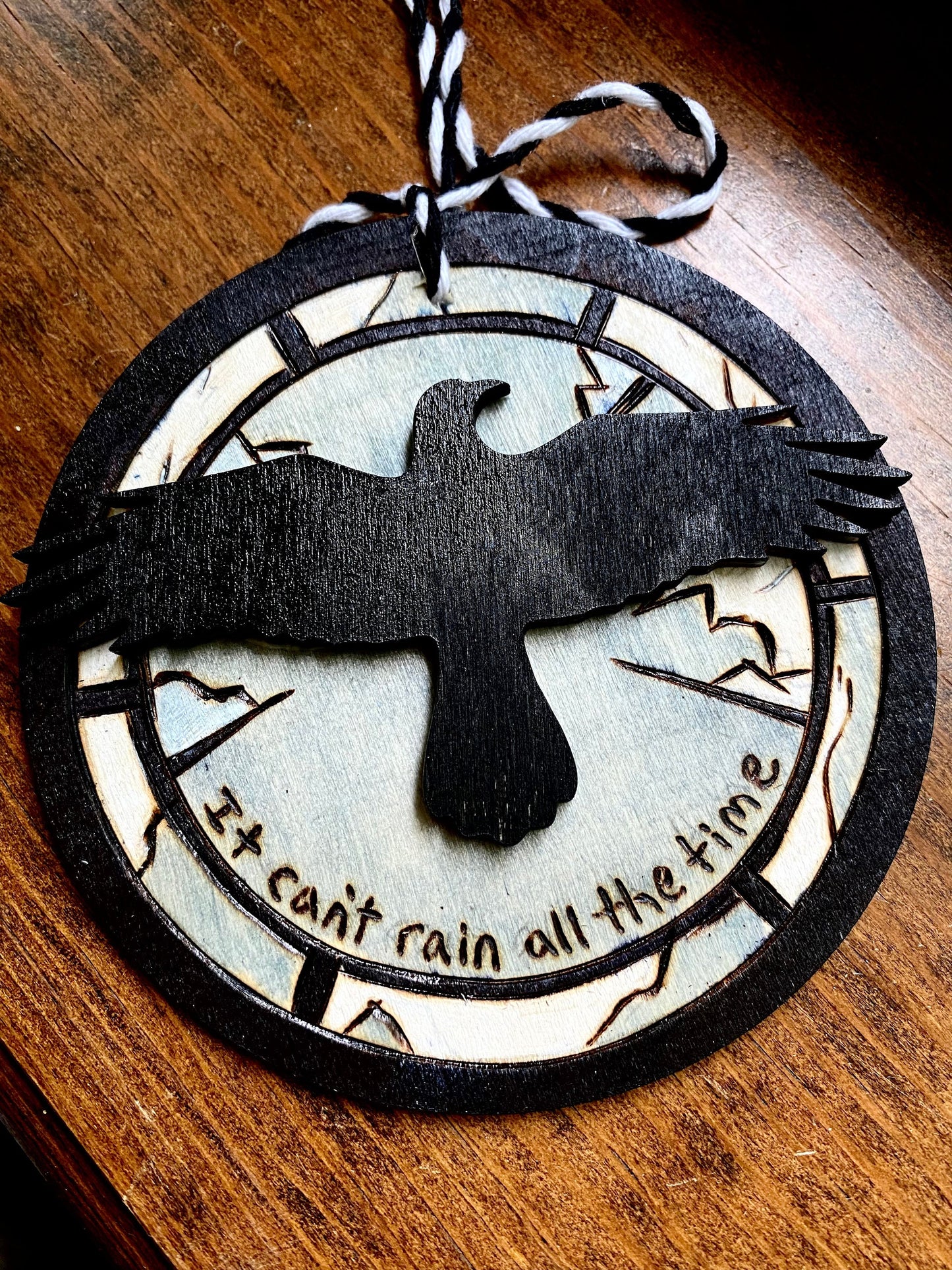 The Crow It Can’t Rain All the Time ornament brandon lee 90s nostalgia