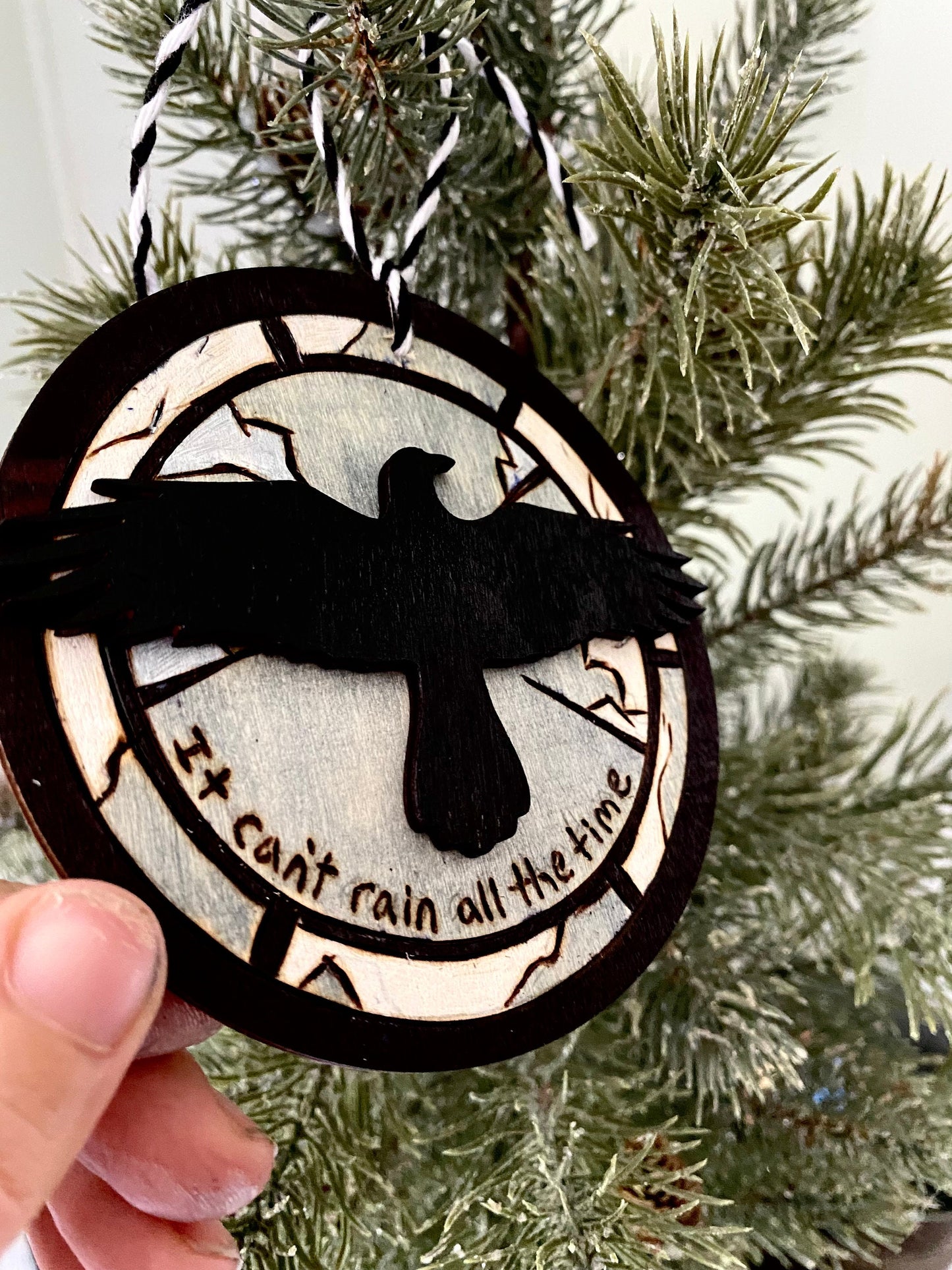 The Crow It Can’t Rain All the Time ornament brandon lee 90s nostalgia