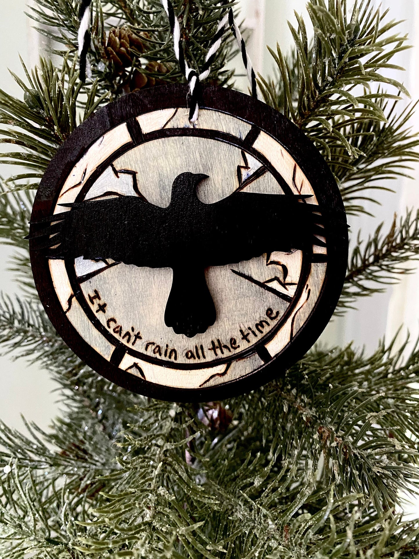 The Crow It Can’t Rain All the Time ornament brandon lee 90s nostalgia