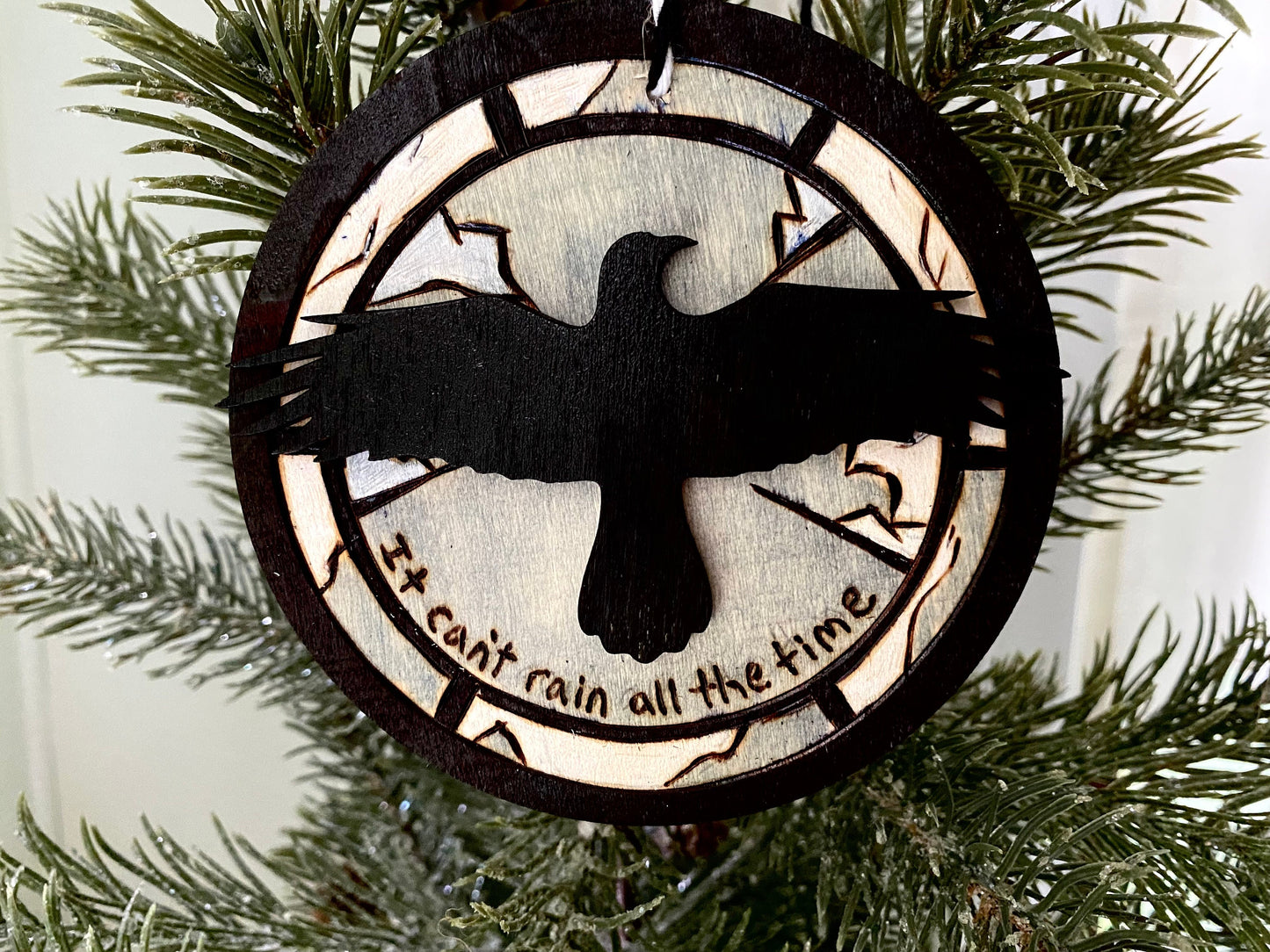 The Crow It Can’t Rain All the Time ornament brandon lee 90s nostalgia