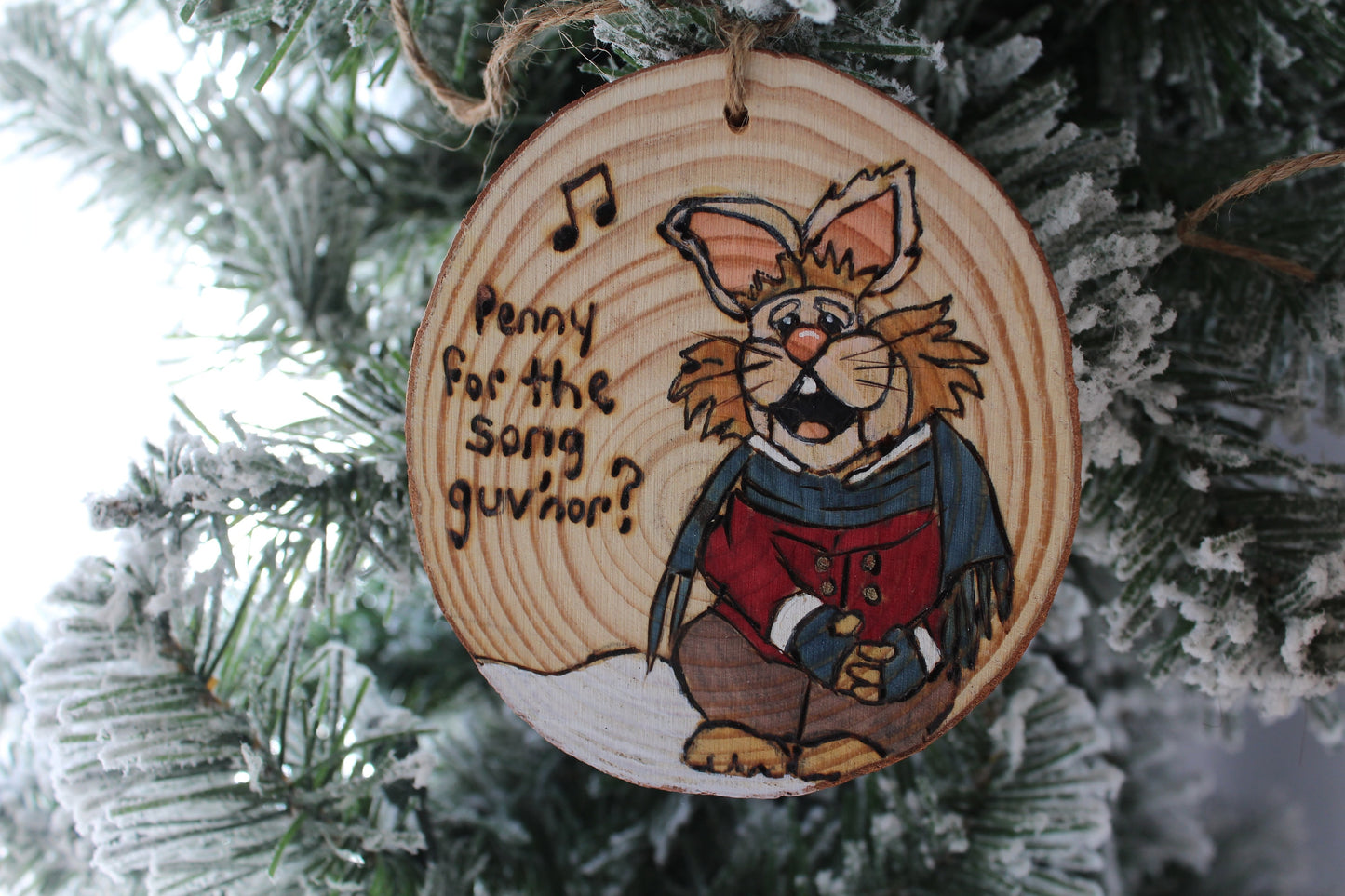 Jim Henson Muppets Christmas Carol Bean Bunny Ornament
