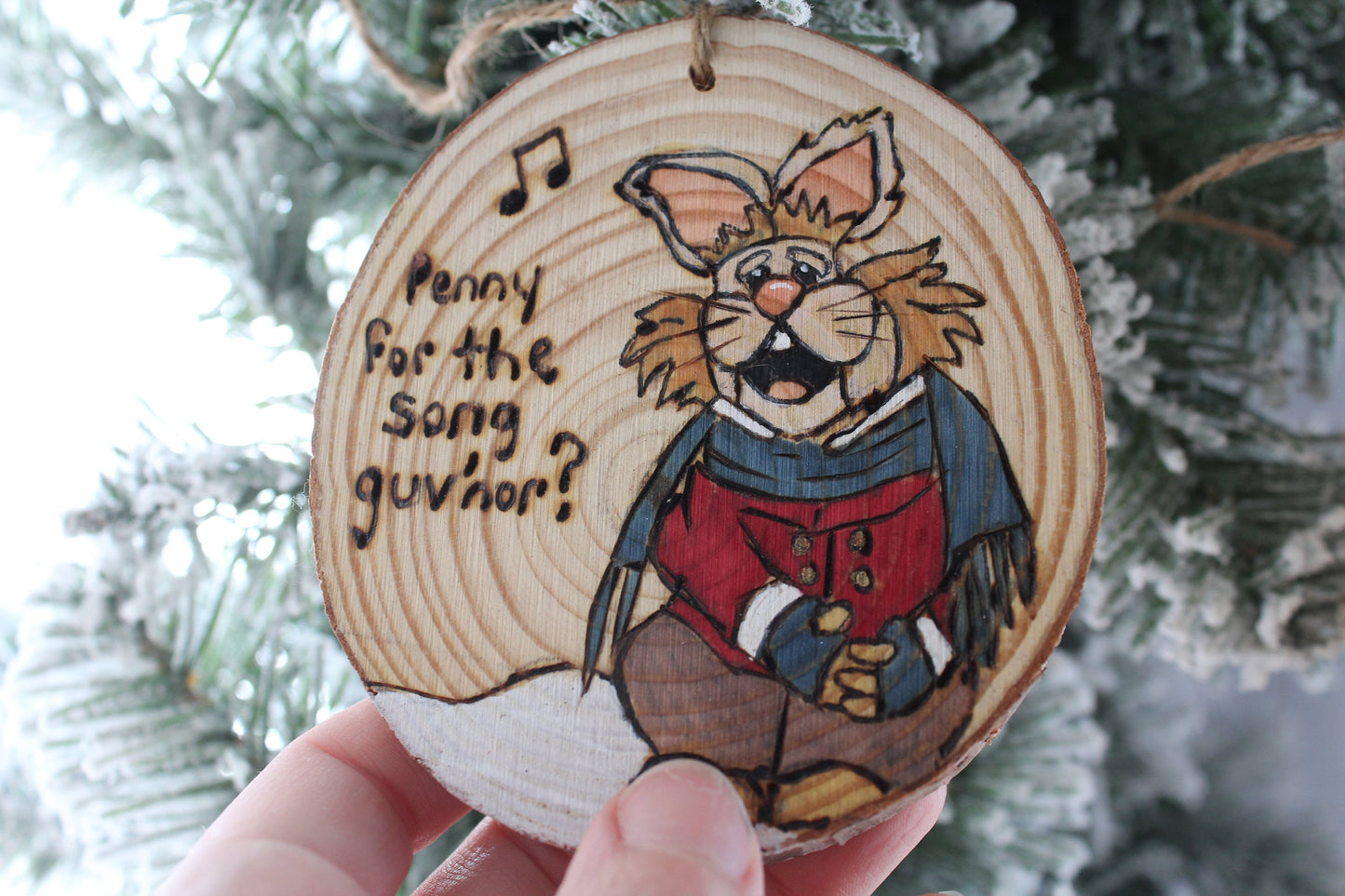 Jim Henson Muppets Christmas Carol Bean Bunny Ornament