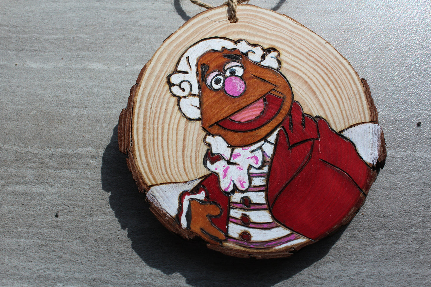 Jim Henson Muppets Christmas Carol Fozziwig Ornament Fozzie Bear