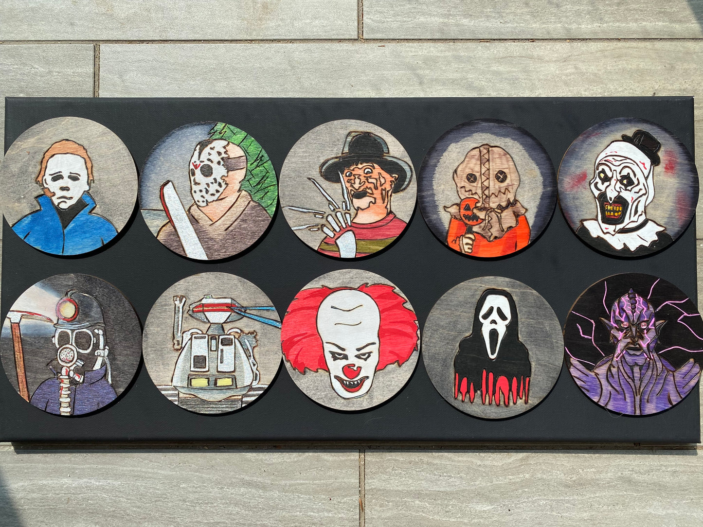 Decades of Horror Ornament Collection 1