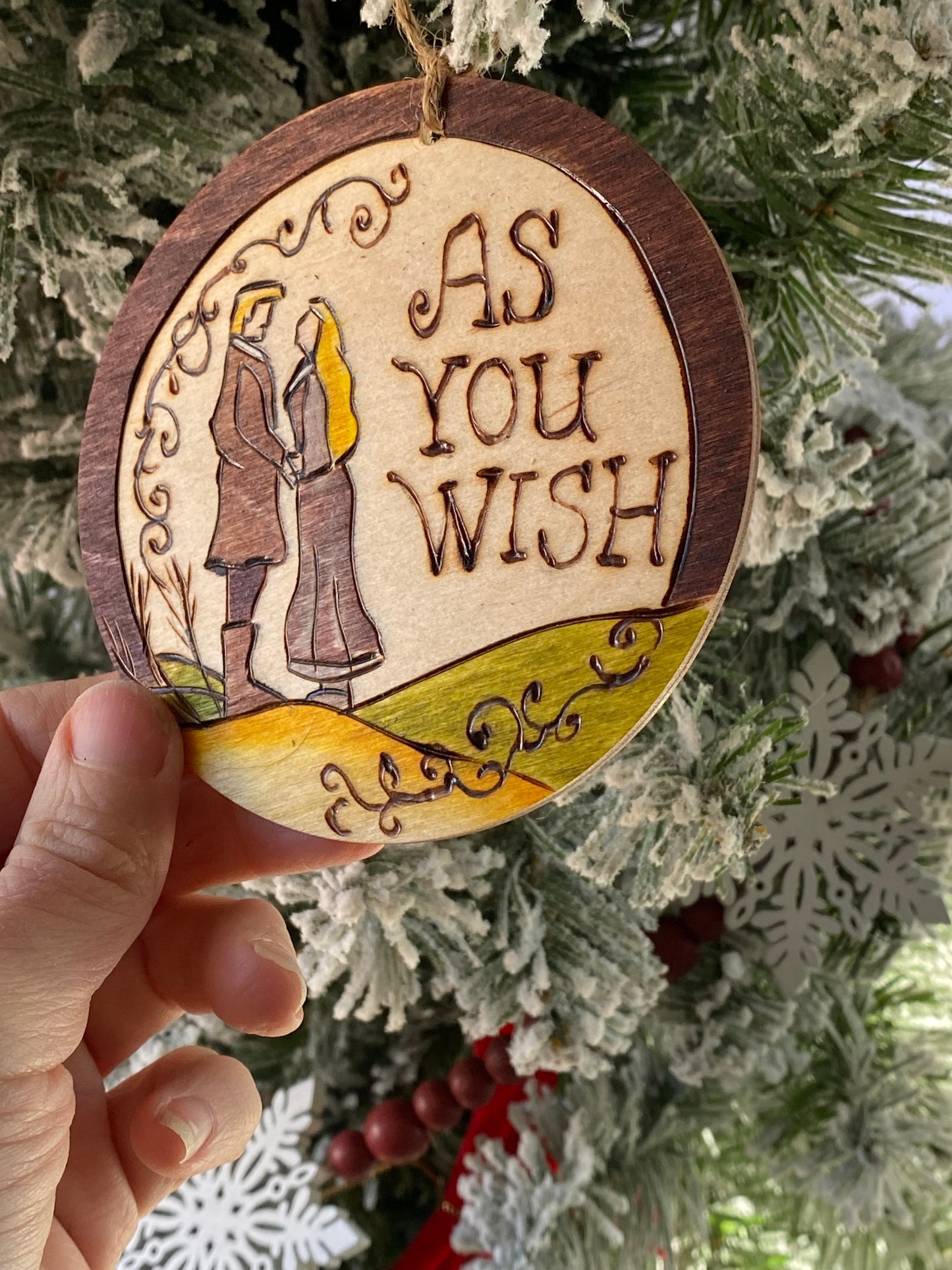 The Princess Bride As You Wish Ornament