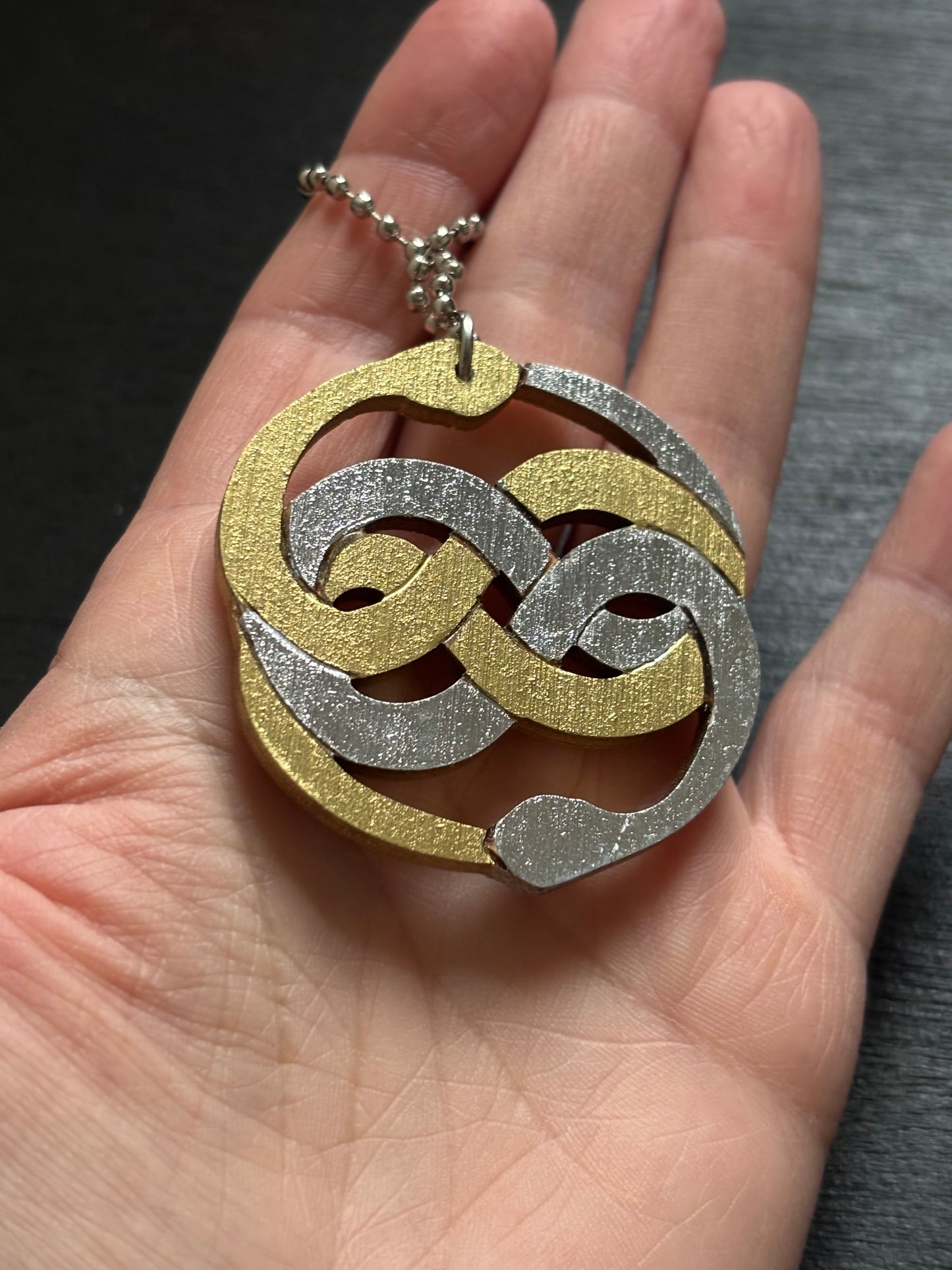 Neverending Story Auryn Keychain