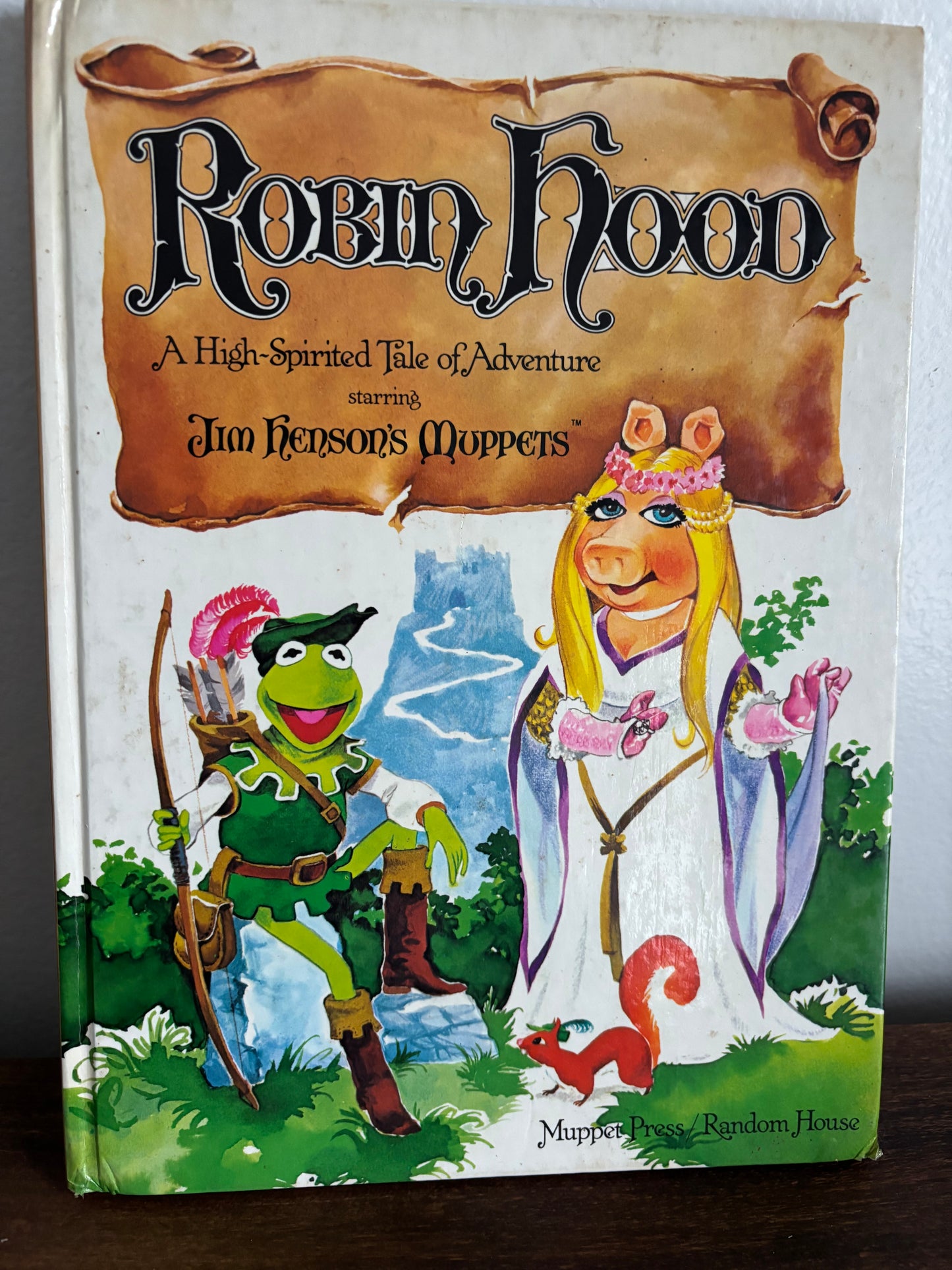 Vintage 1980 Muppets Robin Hood Book