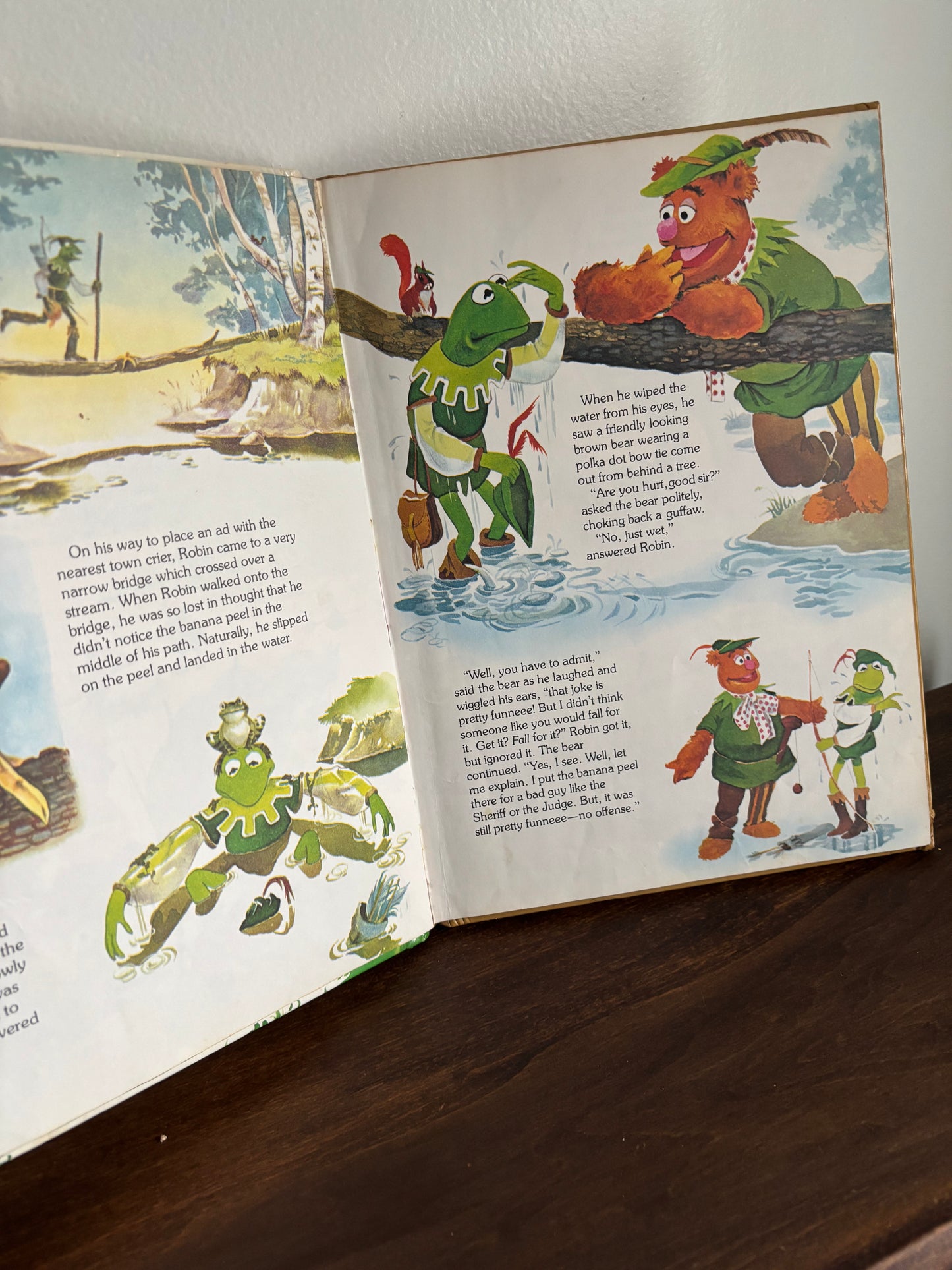 Vintage 1980 Muppets Robin Hood Book