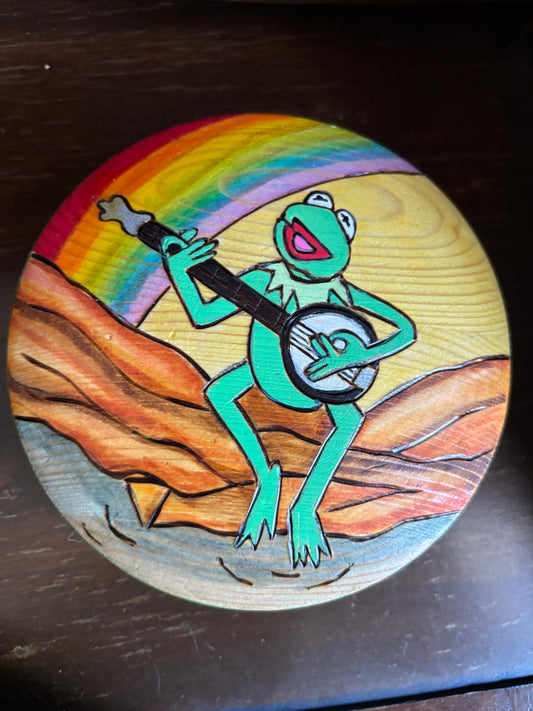 Kermit Rainbow Connection Muppet Keepsake Box